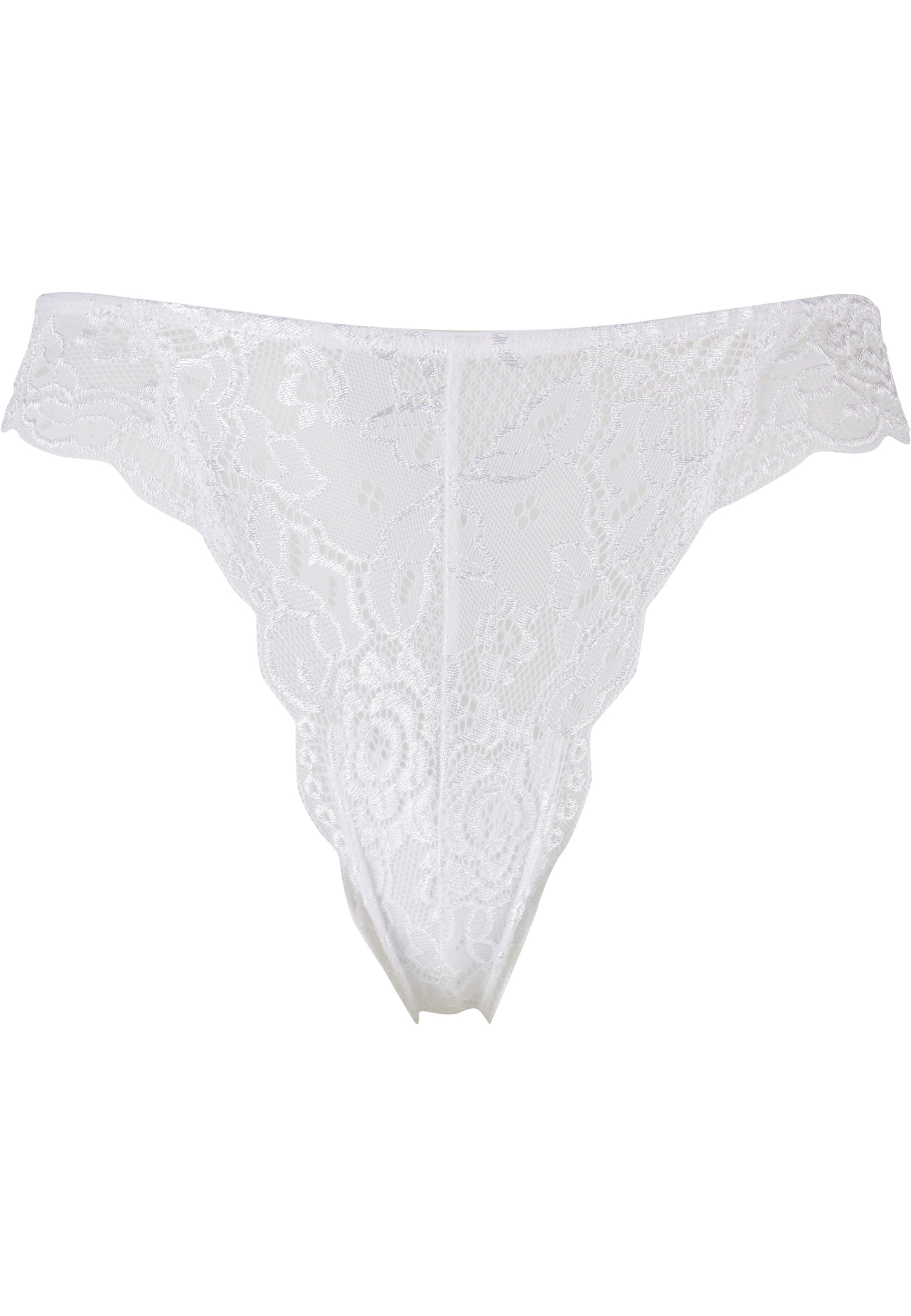 URBAN CLASSICS Panty »Urban Classics Ladies Allover Lace Tanga 2-Pack«