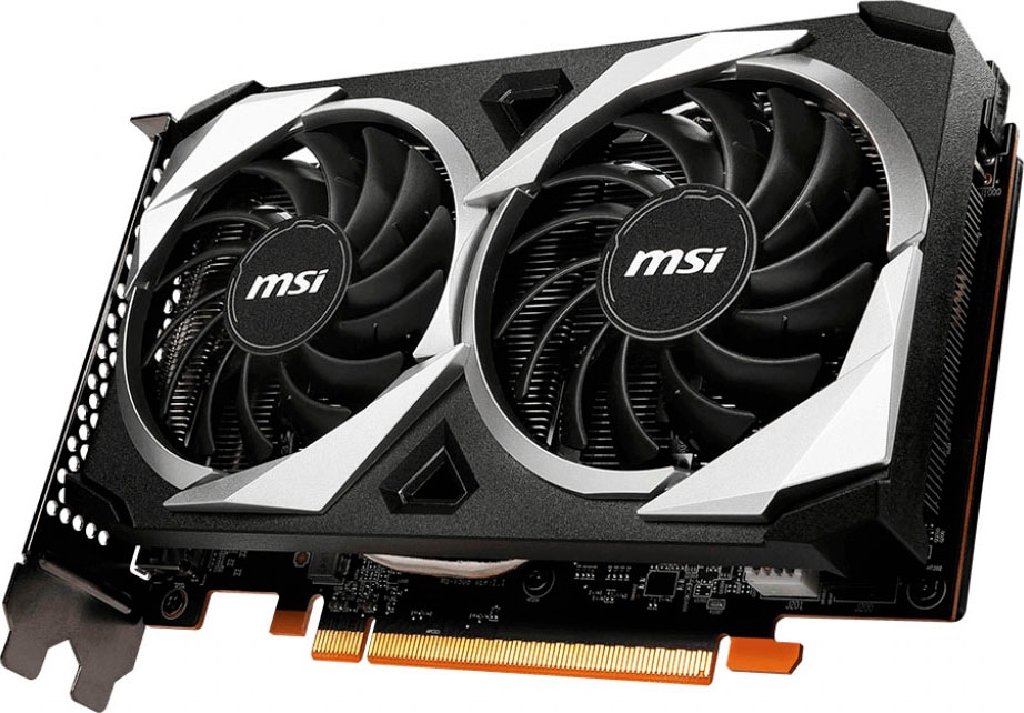 MSI Grafikkarte »Radeon RX 6500 XT MECH 2X 4G OC«, 4 GB, GDDR6