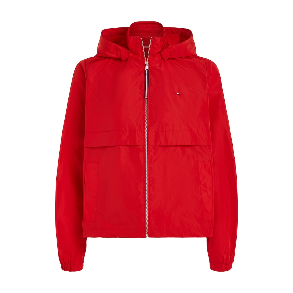 Tommy Hilfiger Windbreaker »TRANSITIONAL HOODED WINDBREAKER«, mit Kapuze, mit Logostickerei