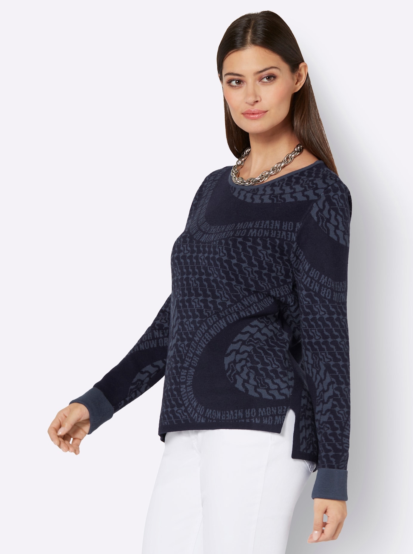 creation L Jacquardpullover »Jacquard-Pullover«