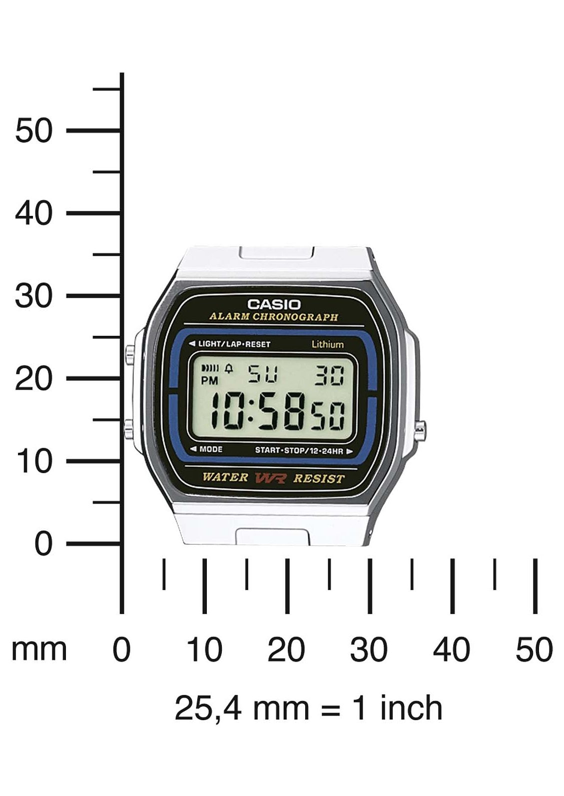 CASIO VINTAGE Chronograph, Quarzuhr, Armbanduhr,Damenuhr, Herrenuhr, Digitaluhr, Edelstahlarmband