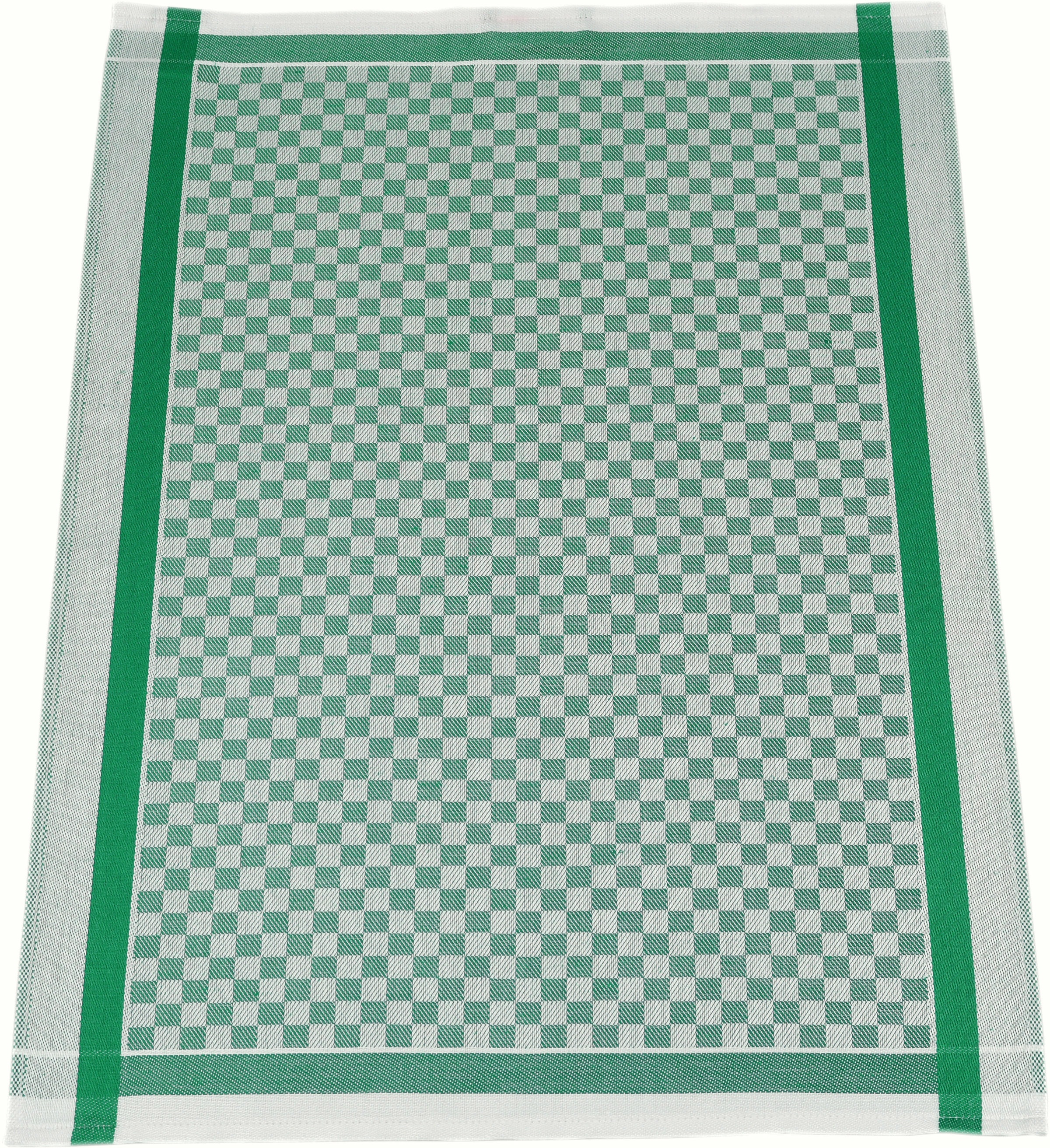 ROSS Geschirrtuch »Exclusiv«, (Set, 3 tlg.), 1x Küchen-Frottiertuch (Streifen) und 2 Geschirrtücher (Karodesign)