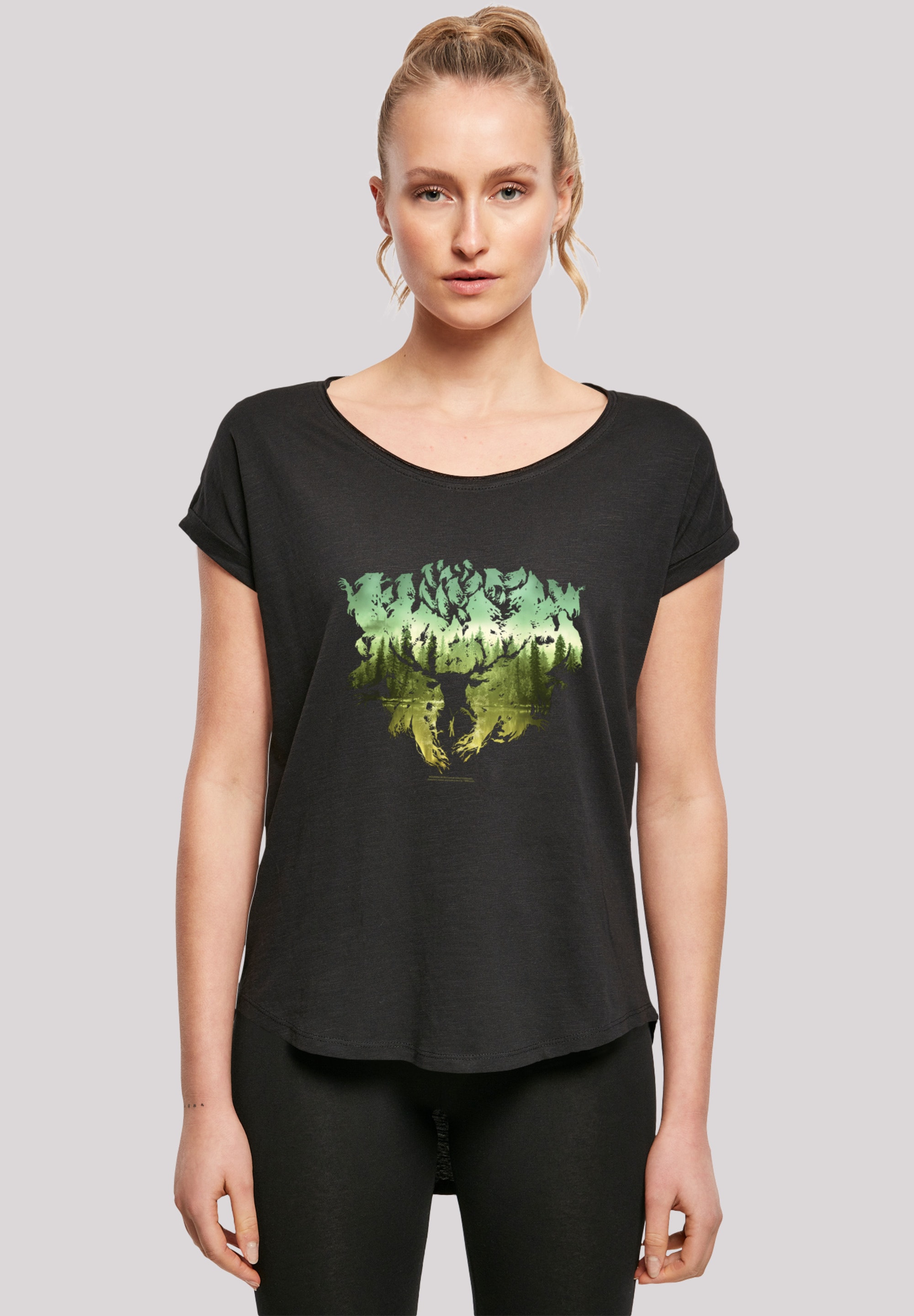 F4NT4STIC T-Shirt »Harry Potter Magical Print BAUR | kaufen Forest«