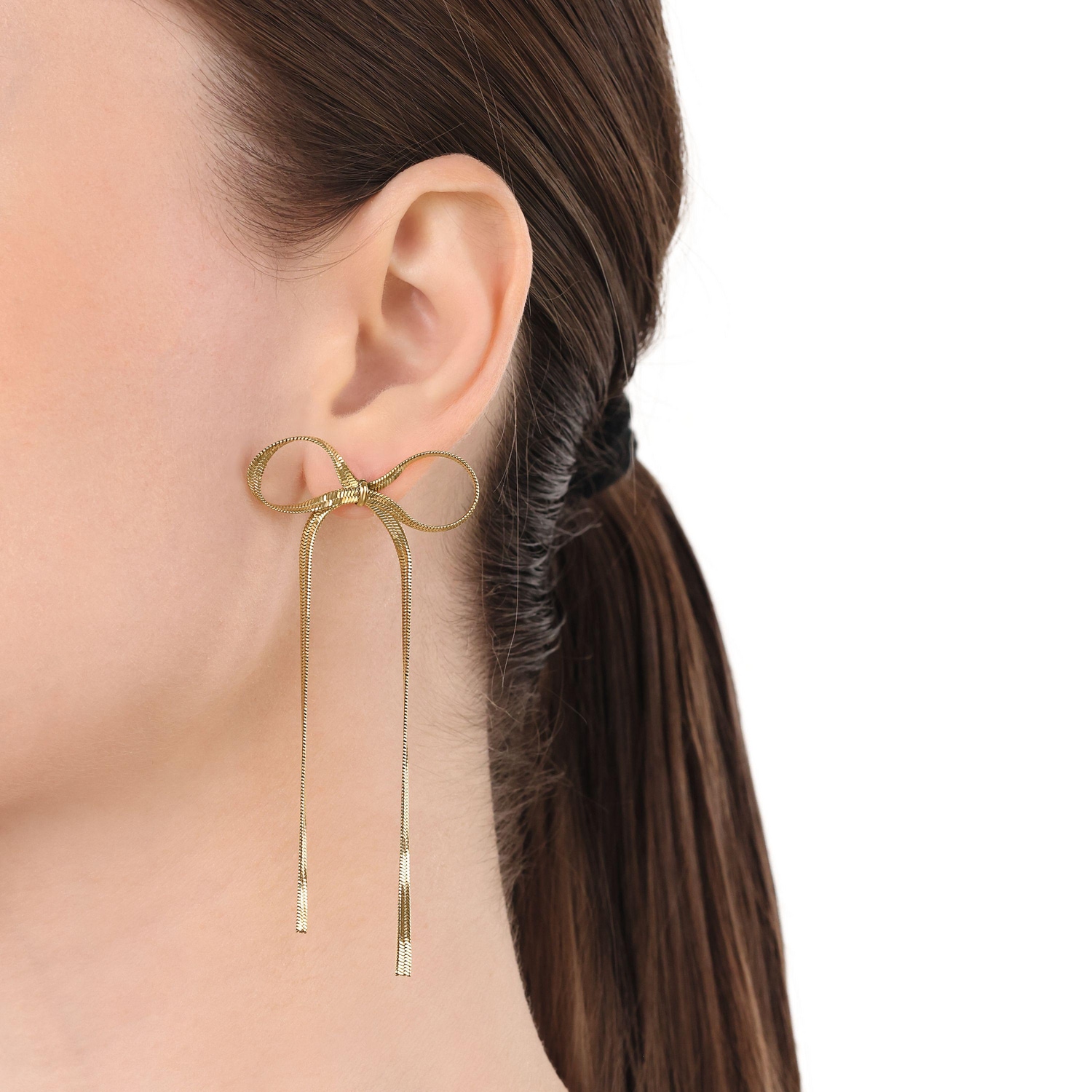 Amor Paar Ohrhänger »Schmuck Geschenk, Schleife«