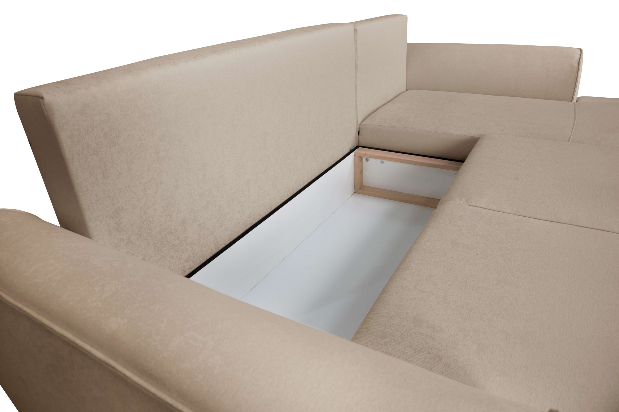 INOSIGN Ecksofa »BEATRICE optionale Schlafsofa mit Bettkasten, B/T/H: 265/170/86 cm«, L-Form, wahlweise auch mit Bettfunktion und Bettkasten