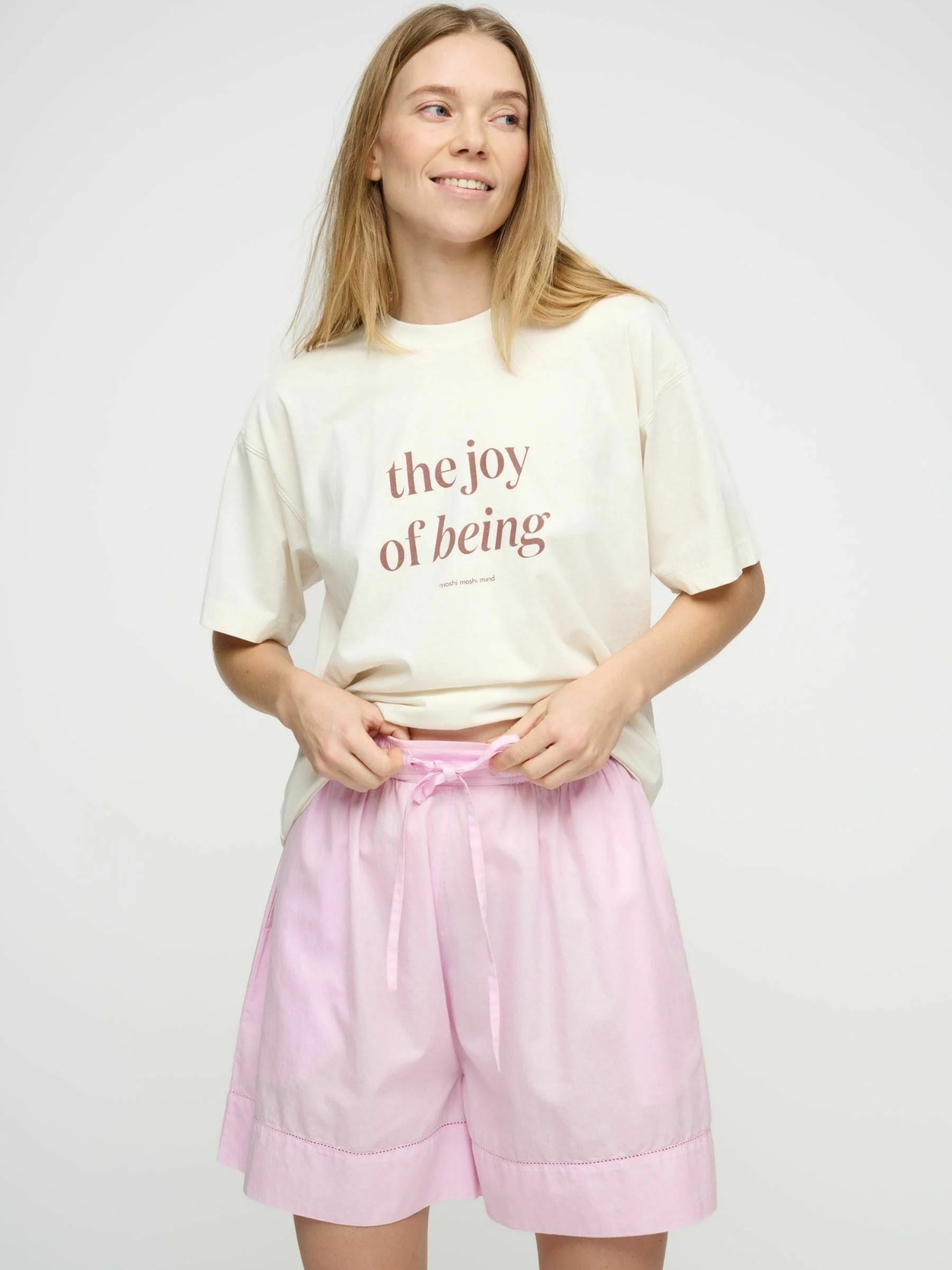 moshi moshi mind Kurzarmhemd »moshi moshi mind T-shirt Statement«
