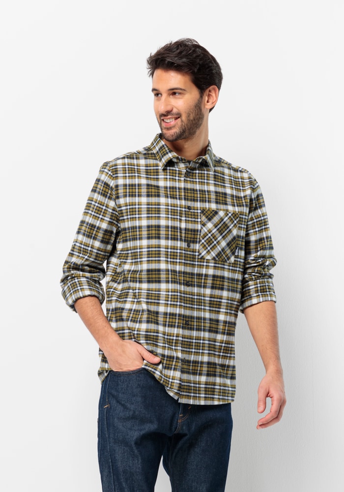 Jack Wolfskin Flanellhemd "BERGWEG SHIRT M" günstig online kaufen