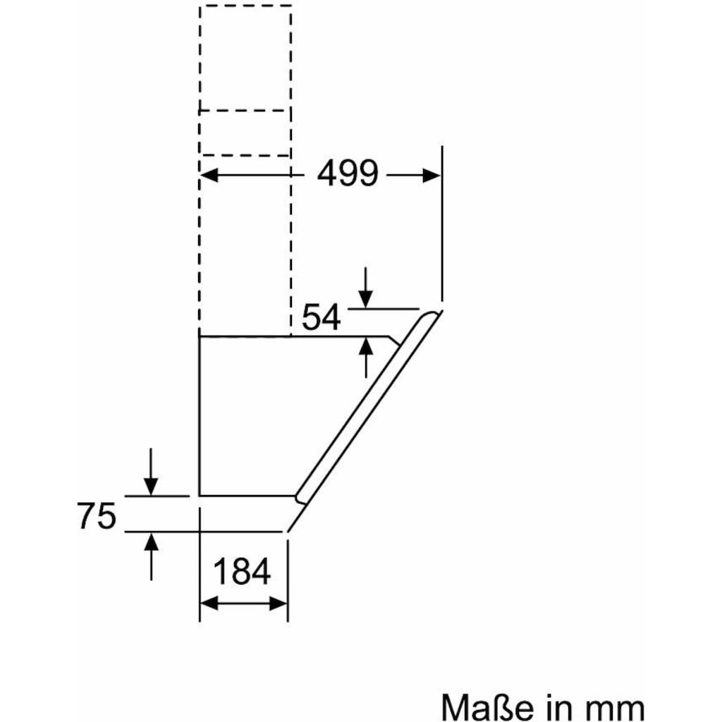 NEFF Kopffreihaube »D95IHM1S0«, Serie N 50, 90 cm breit