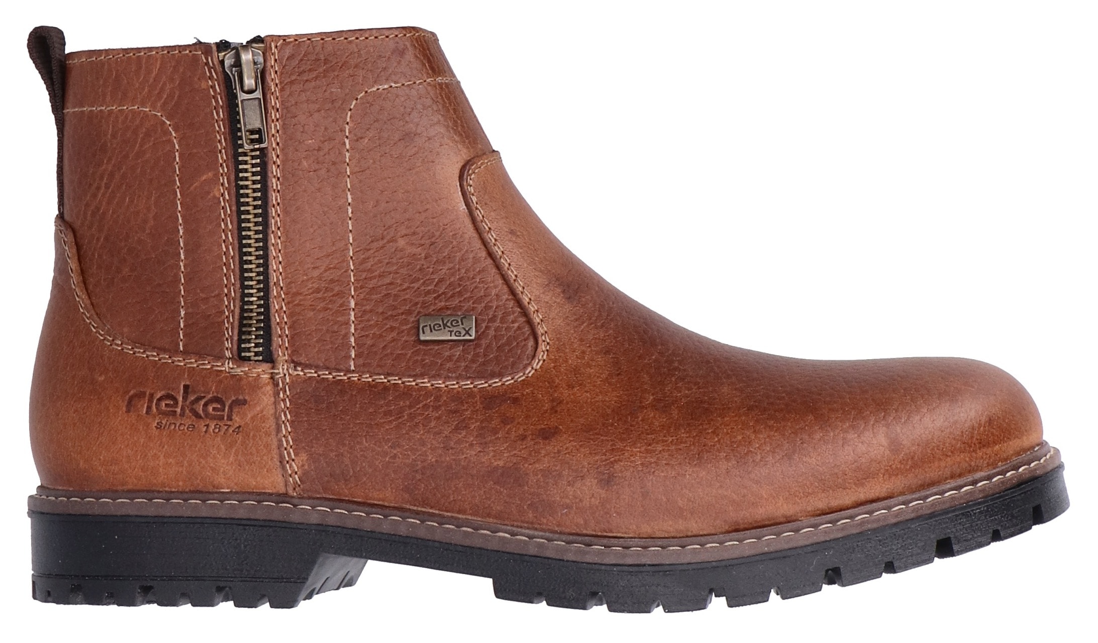 Winterstiefelette, Business Schuh, Chelseaboots mit wasserabweisender riekerTEX-Membran