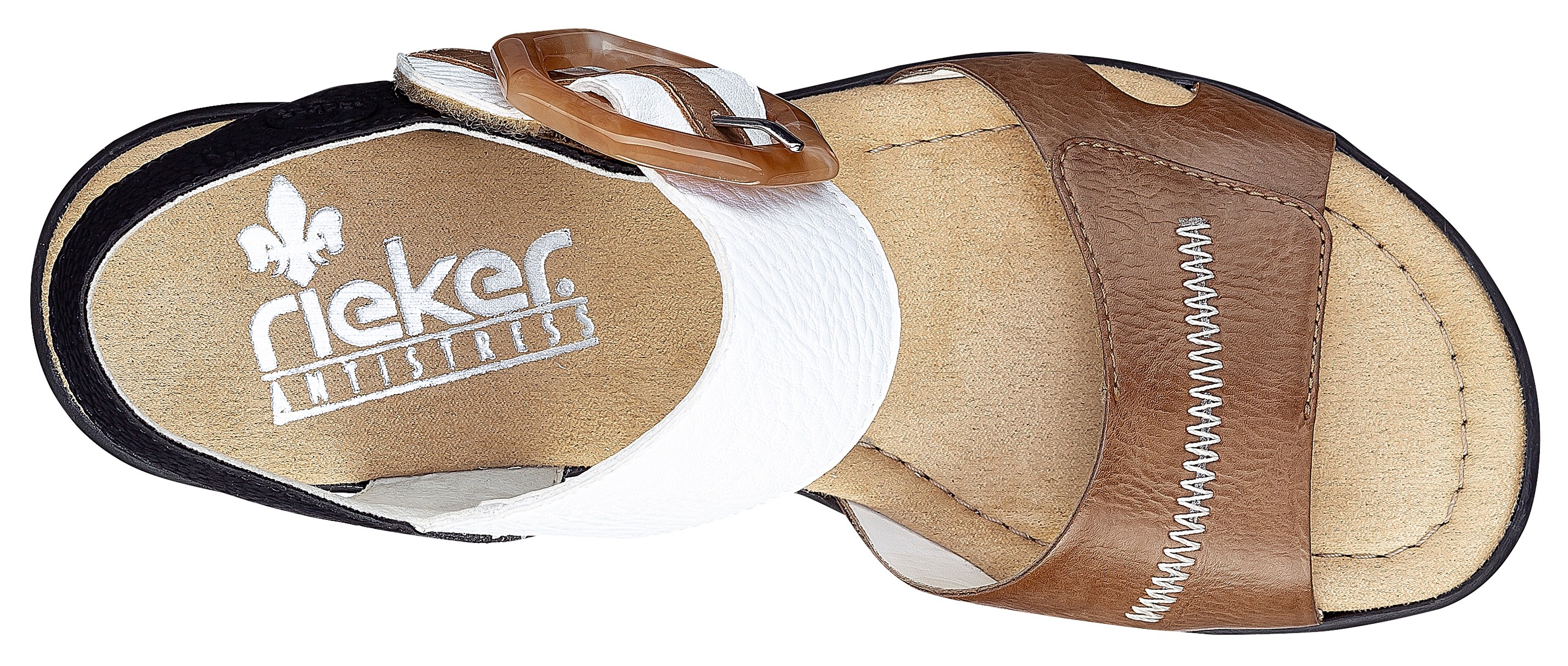 Thumbnail - Rieker Sandalette, Sommerschuh, Sandale, Keilabsatz, im modischen Look