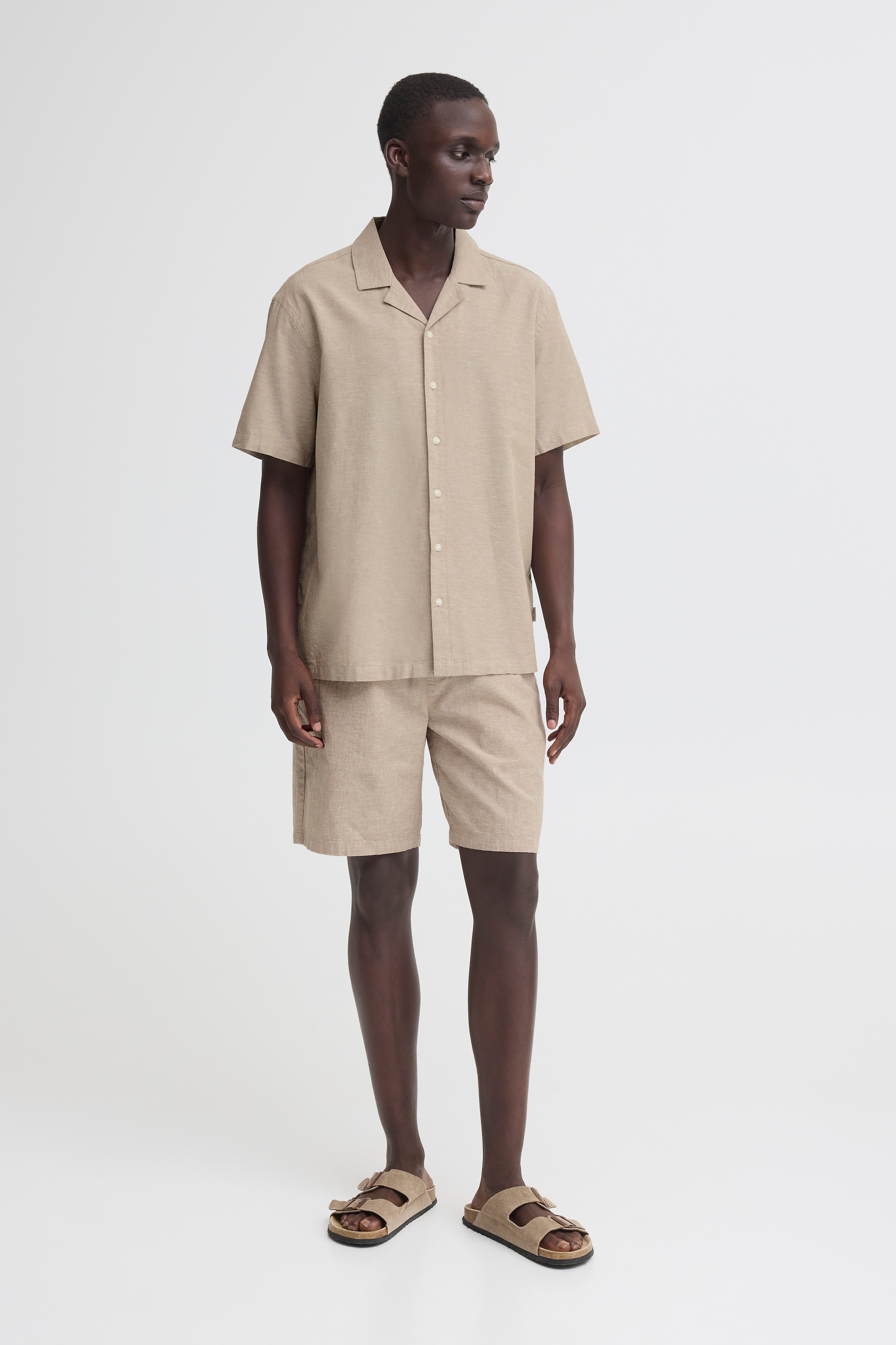 Blend Shorts »BHABAN LIN SHORTS PP NOOS«  Baumwollmischung, relaxed fit, mit Leinen