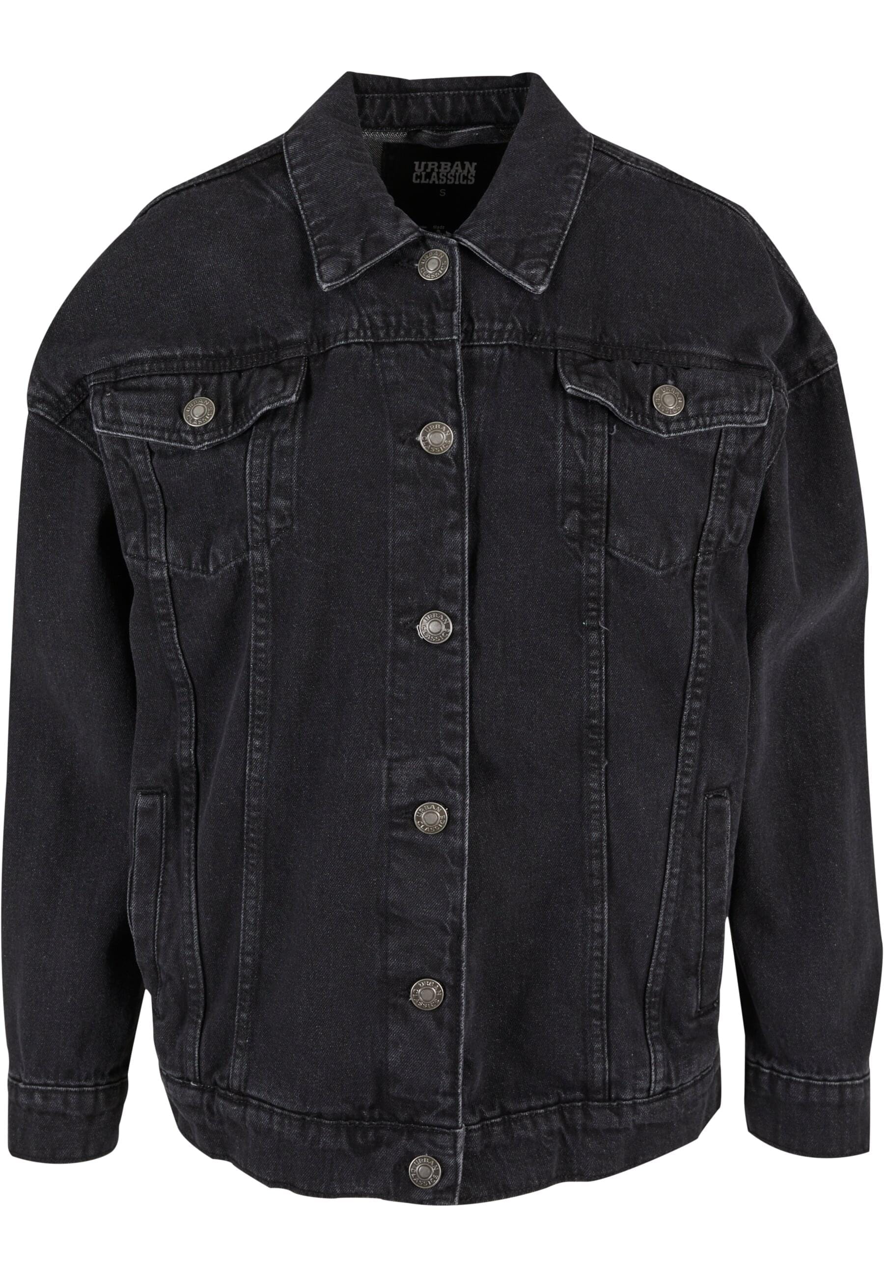 URBAN CLASSICS Jeansjacke "Urban Classics Damen Ladies Oversized 90‘s Denim günstig online kaufen