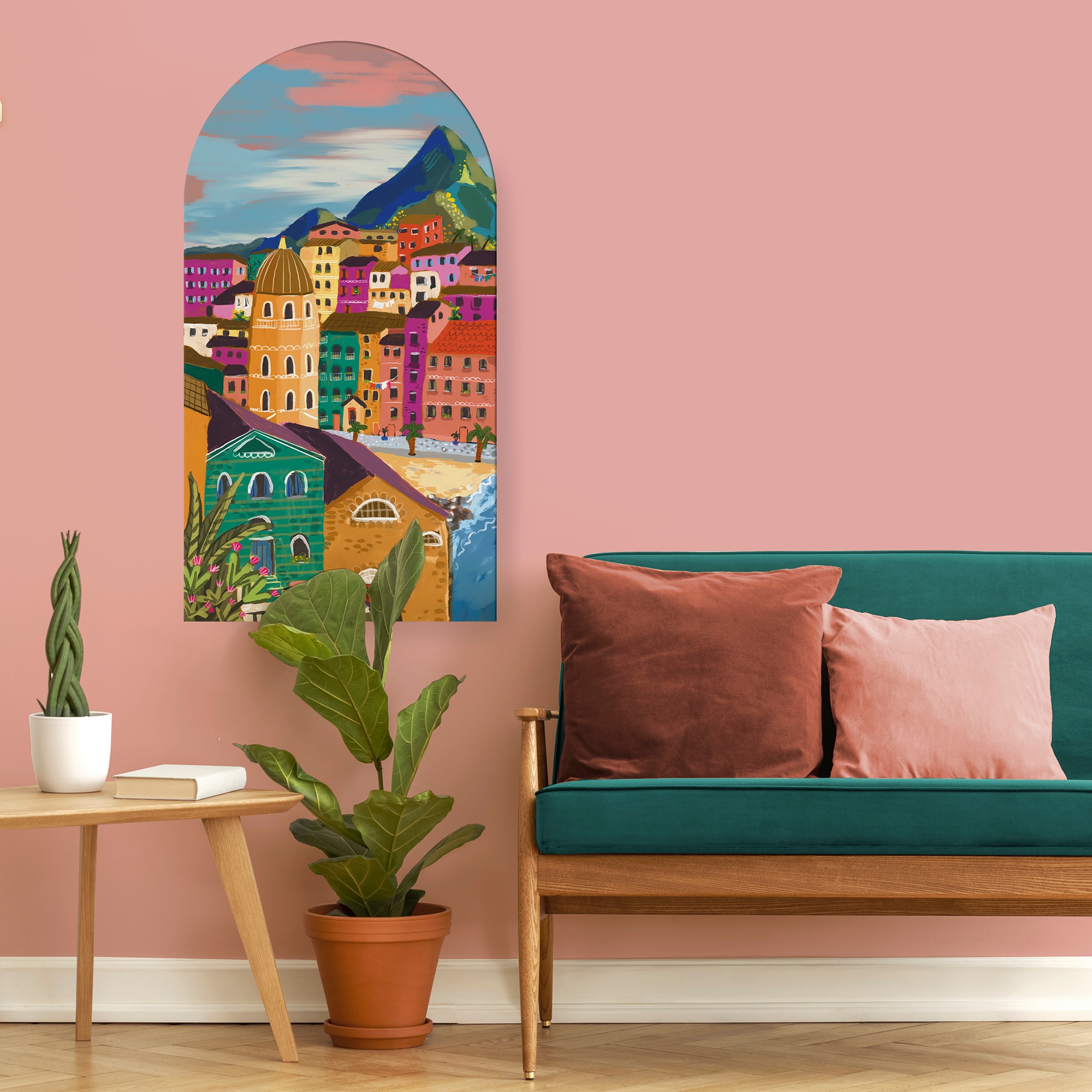 Art for the home Leinwandbild "Alle Farben", Landschaft, (1 St.) günstig online kaufen