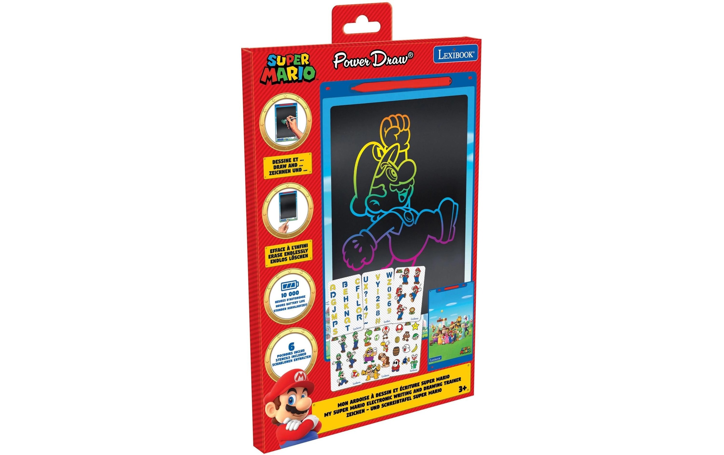 Lexibook® Tafel »Bluey 11 Super Mario«