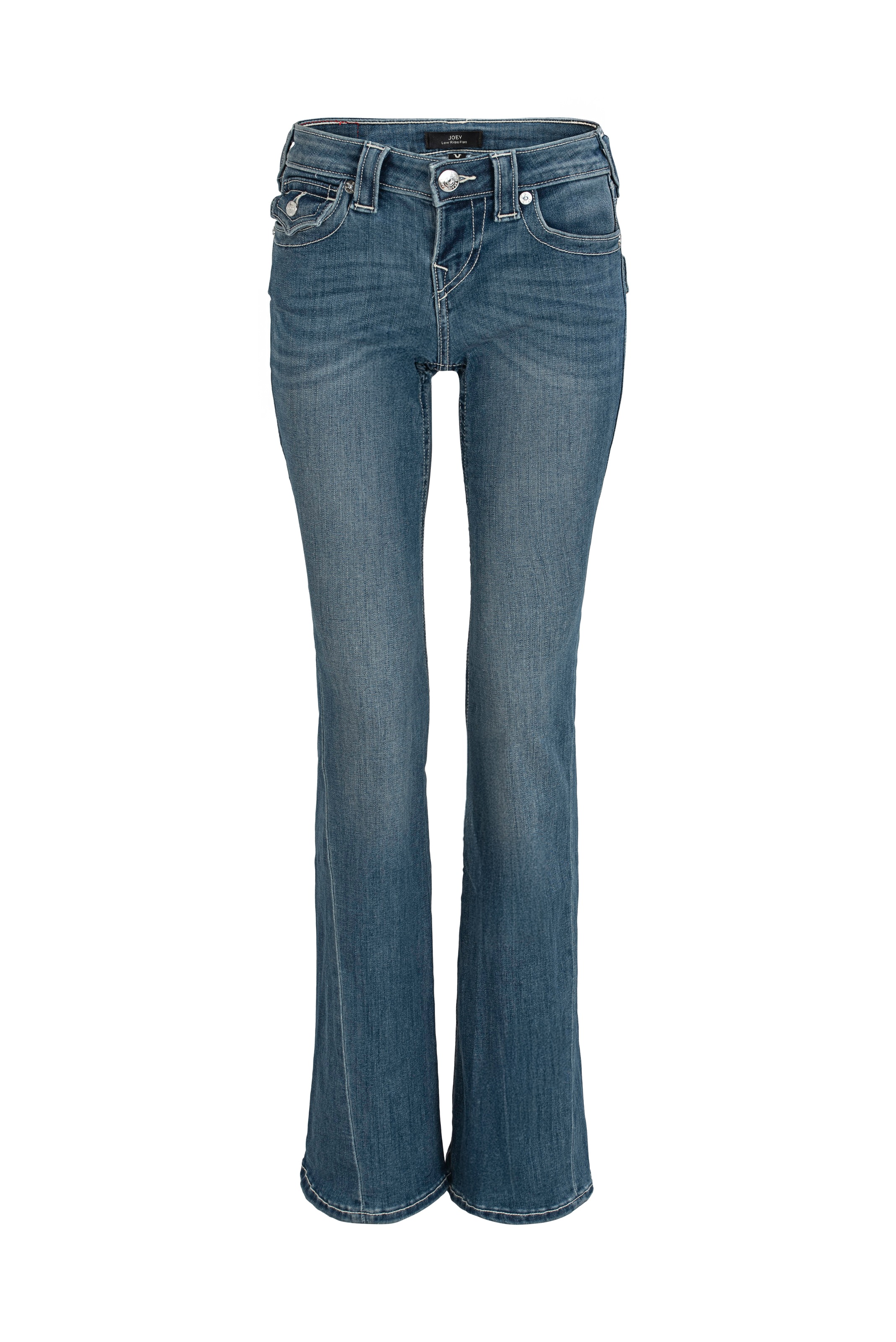 True Religion Bootcut-Jeans »JOEY LR FLARE FLAP« Baumwollmischung, Flared fit
