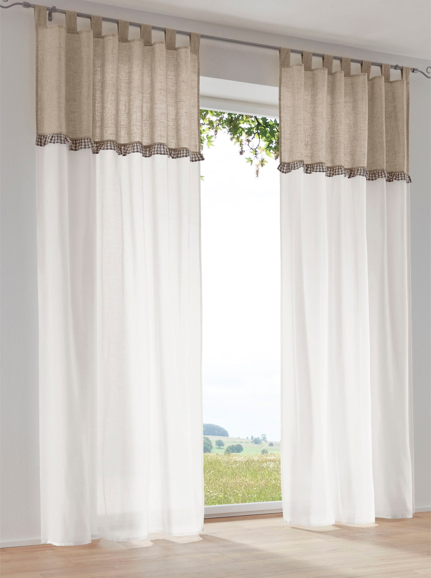 heine home Gardine Schlaufen 1 tlg. günstig online kaufen
