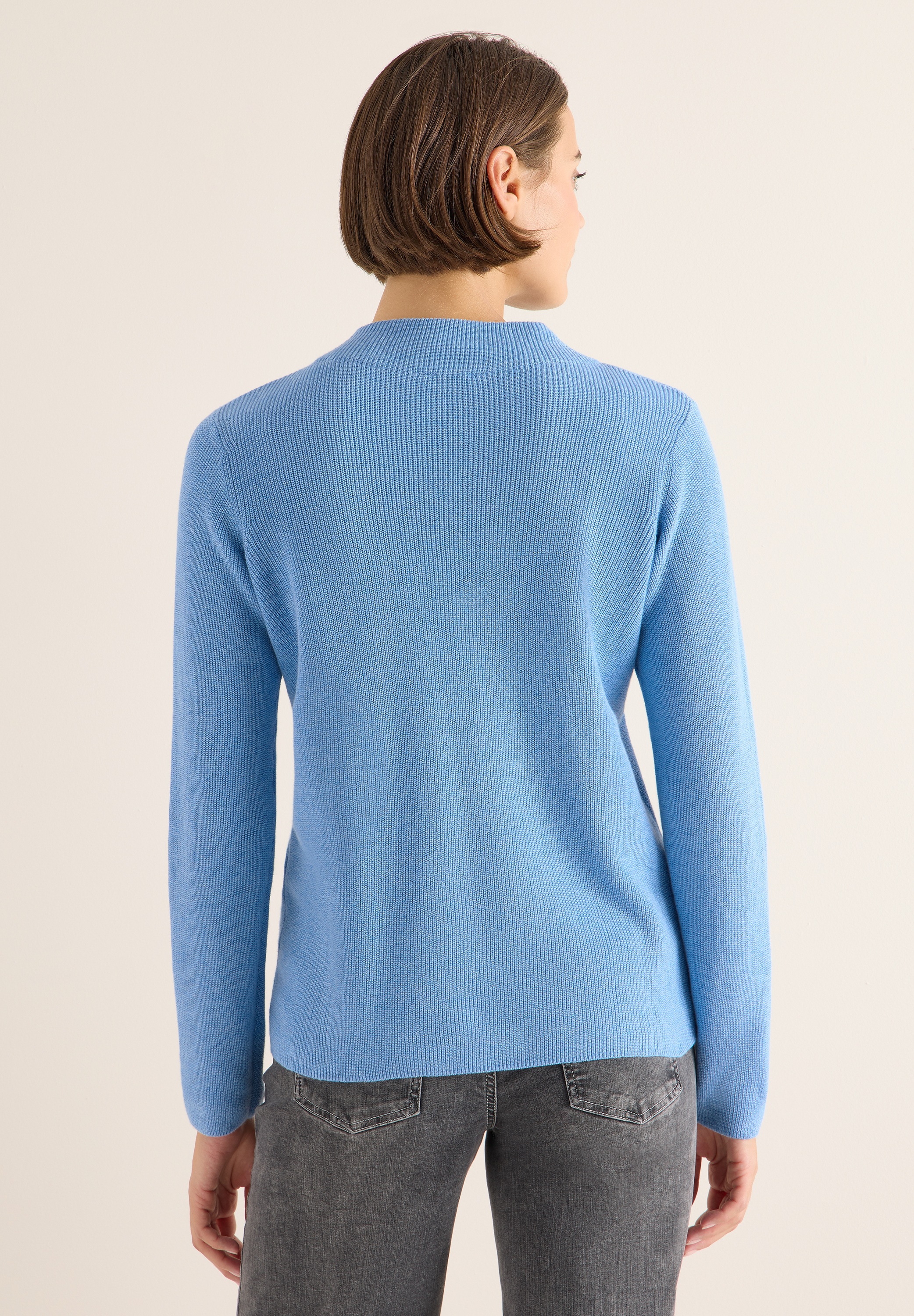 Cecil Strickpullover, aus reiner Baumwolle