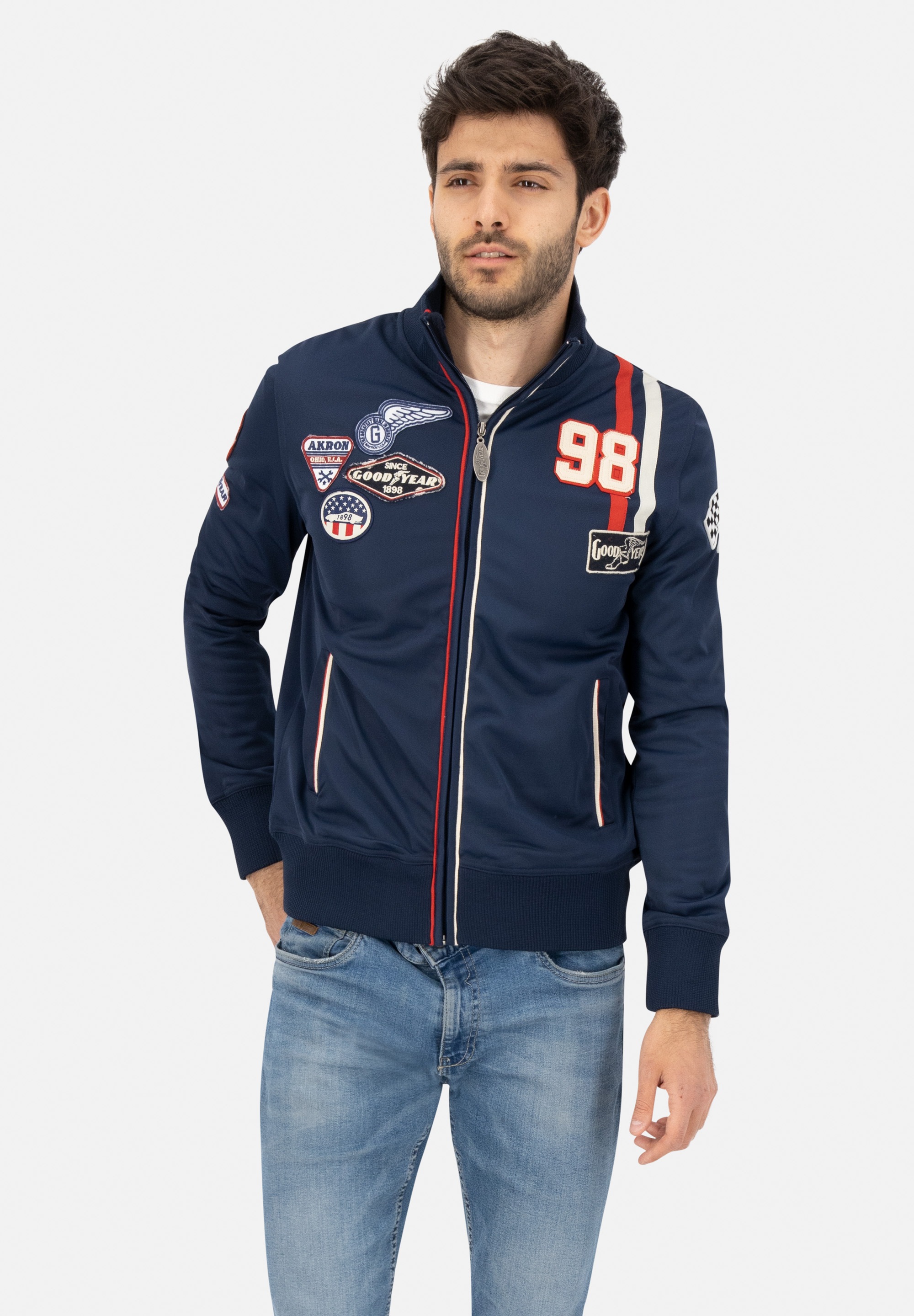 Goodyear Outdoorjacke »Wellston«, im coolem Rennsport-Design kaufen