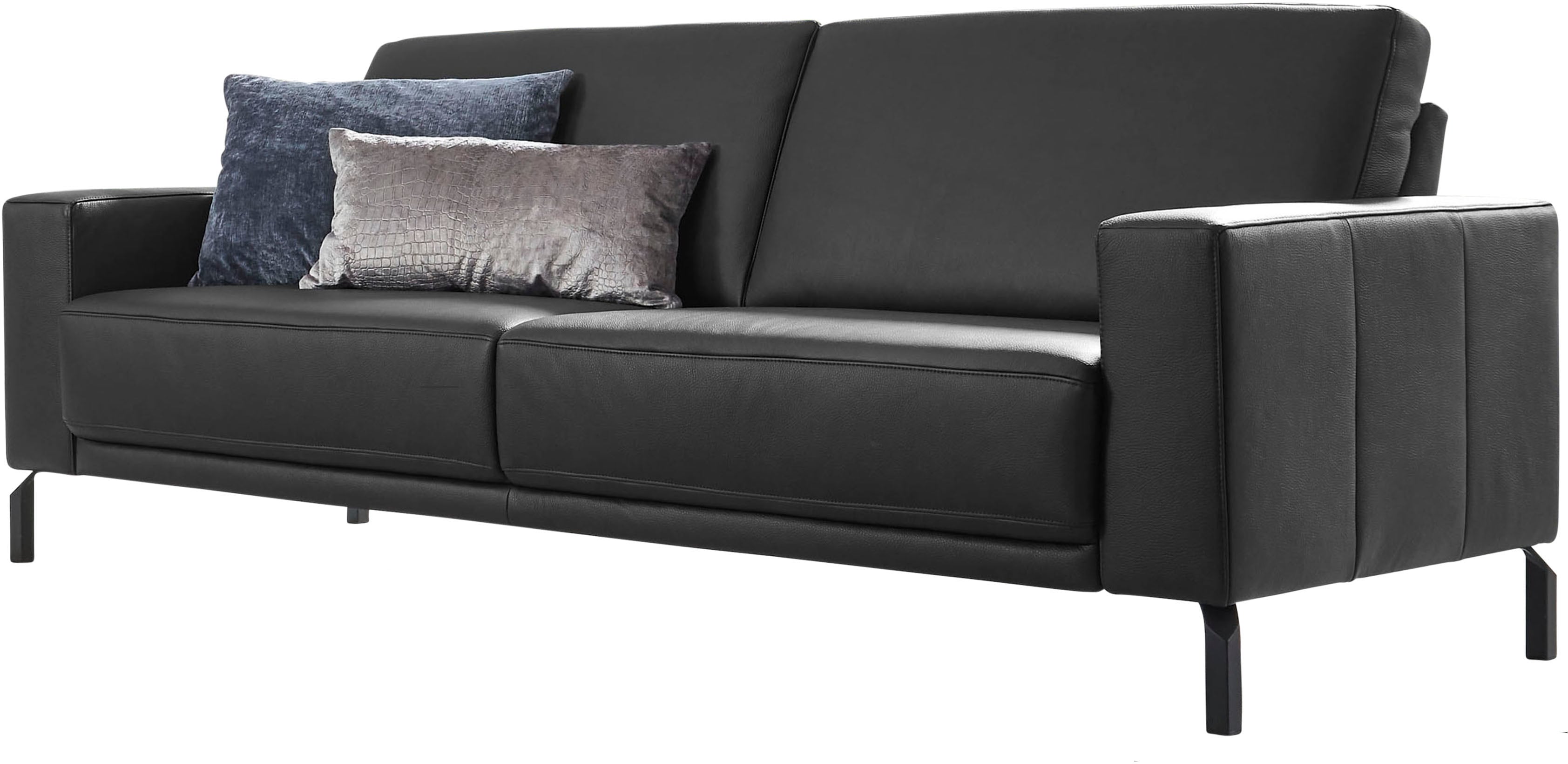 Home affaire 2,5-Sitzer "Apiro, 2,5-Sitzer – Premium-Komfort für dein Zuhause" auch mit motorischem Sitzvorzug, Breite 218cm, Dickleder, Federkern