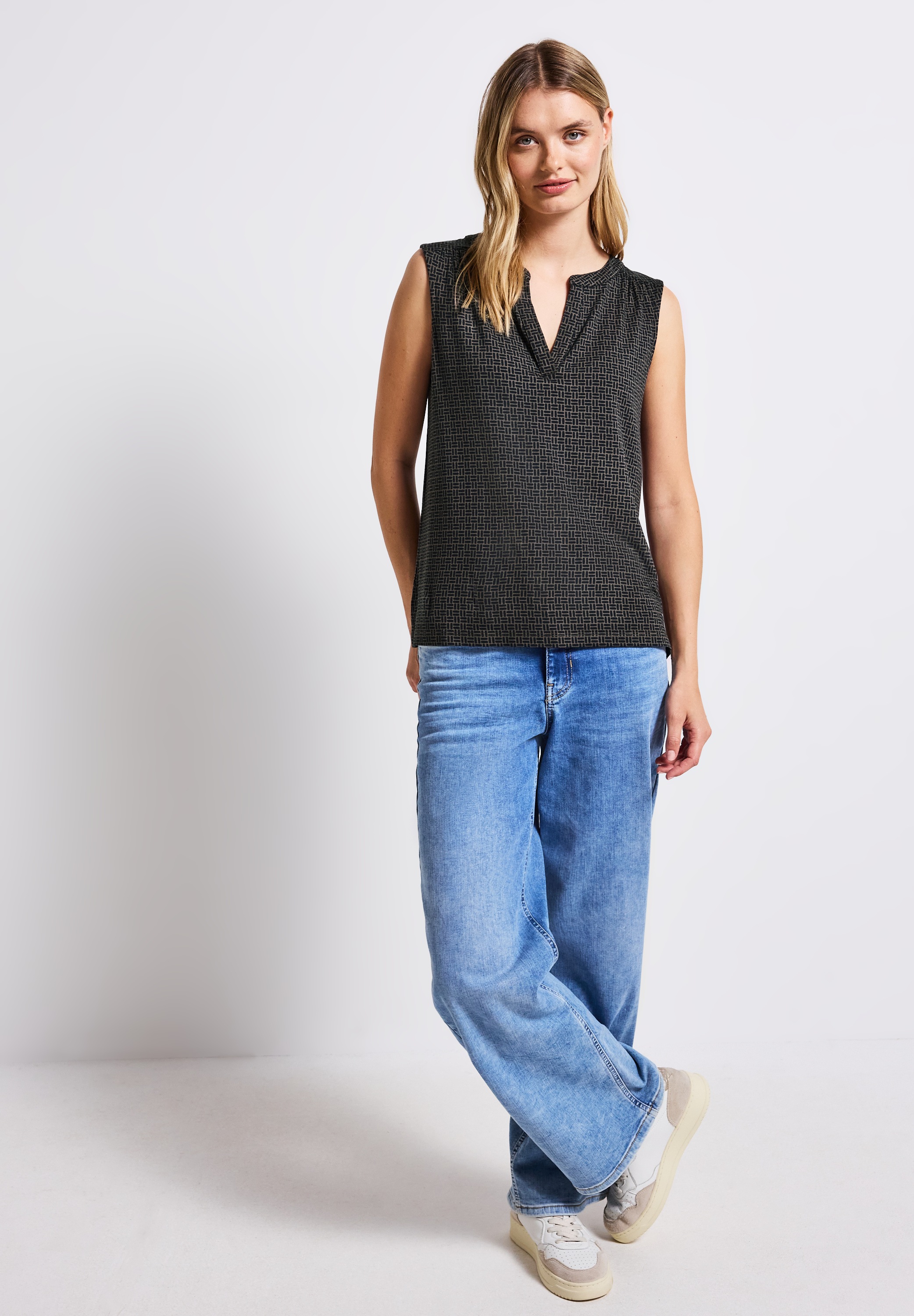 STREET ONE Shirttop, aus softer Viskose