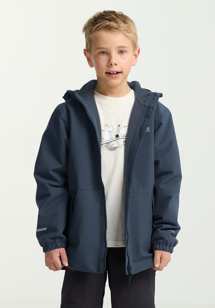 Jack Wolfskin Winterjacke »SNOW DAYS JKT KIDS«, mit Kapuze