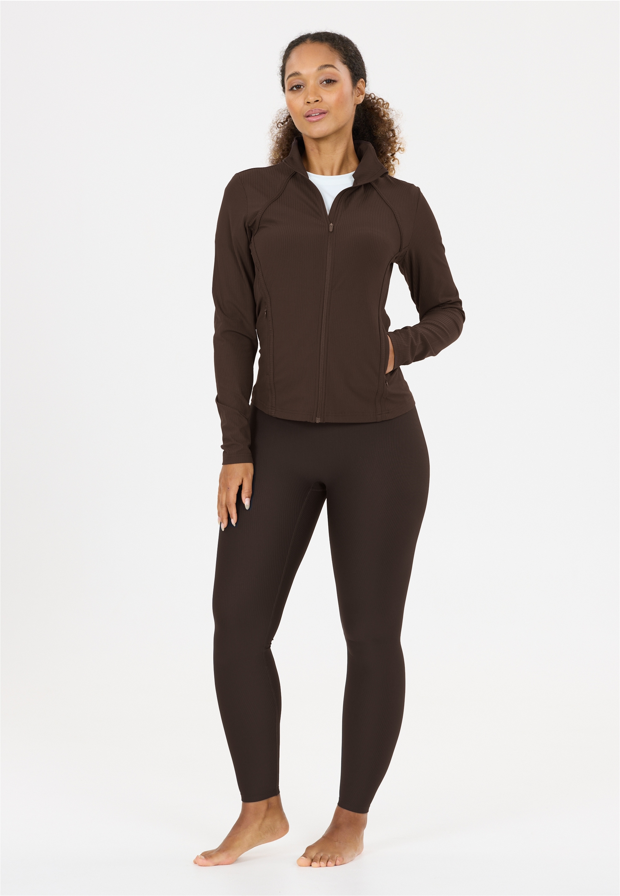 ATHLECIA Trainingsjacke »Thrine« mit atmungsaktiver Funktion
