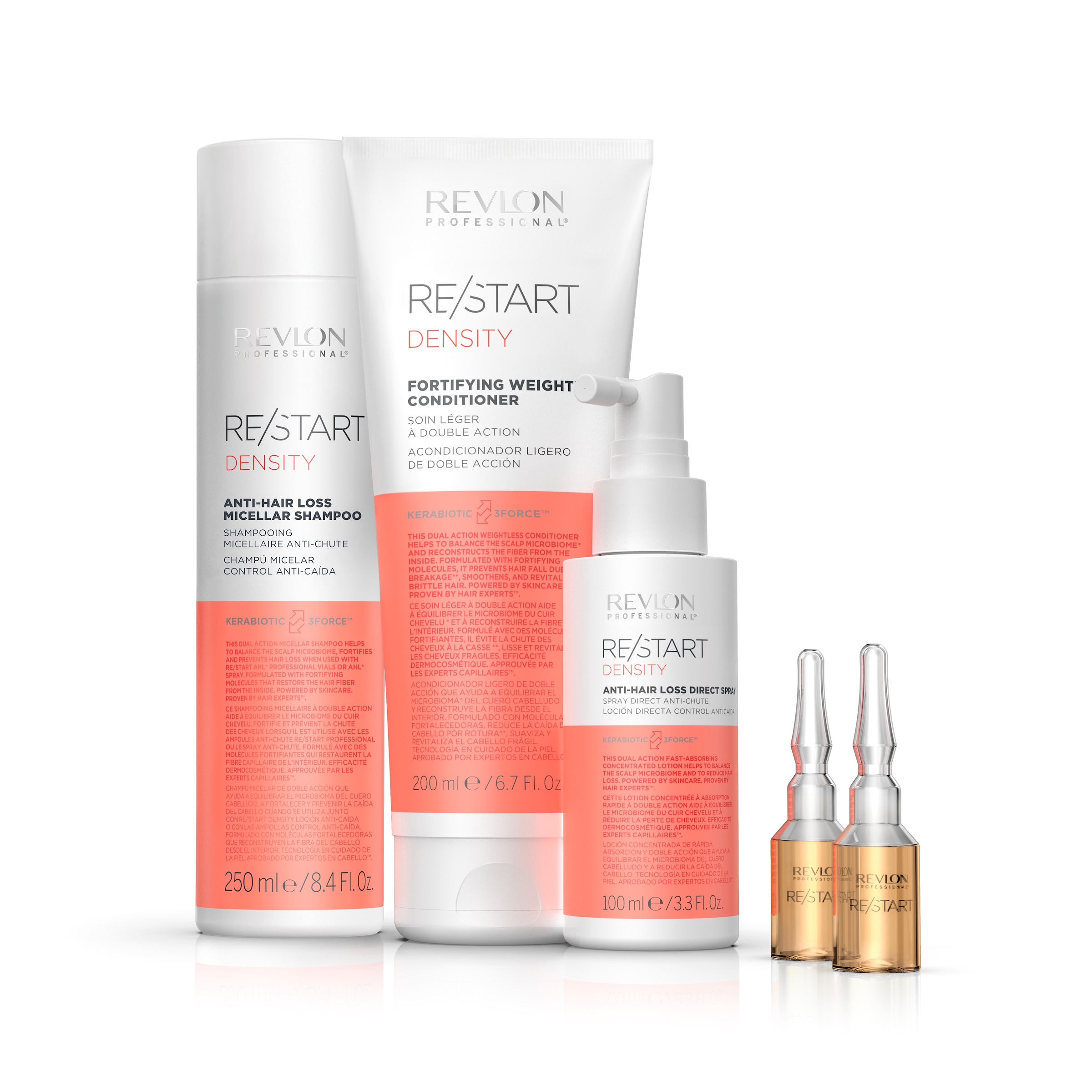 Raten REVLON »DENSITY PROFESSIONAL | Anti-Hair Vials« BAUR Haarserum Professional per Loss