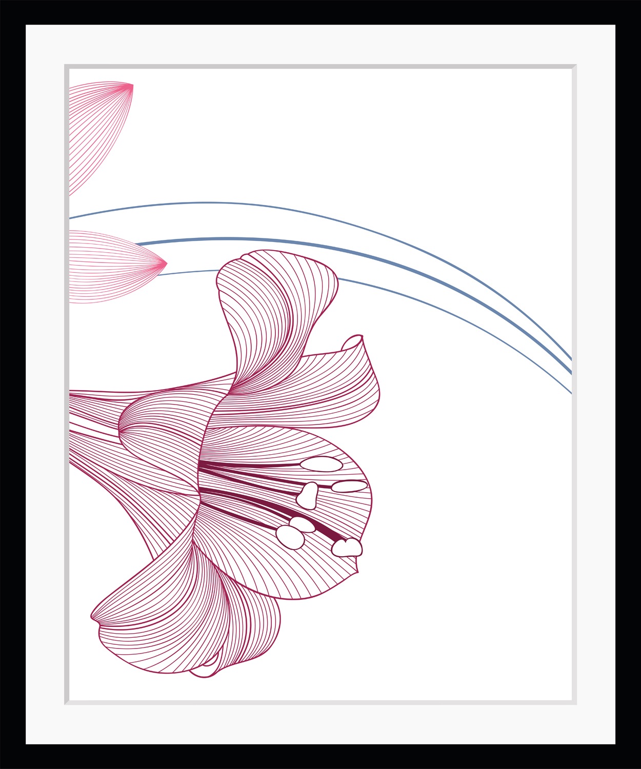 queence Bild "Alma", Blumen, (Set), Blumen, gerahmt günstig online kaufen