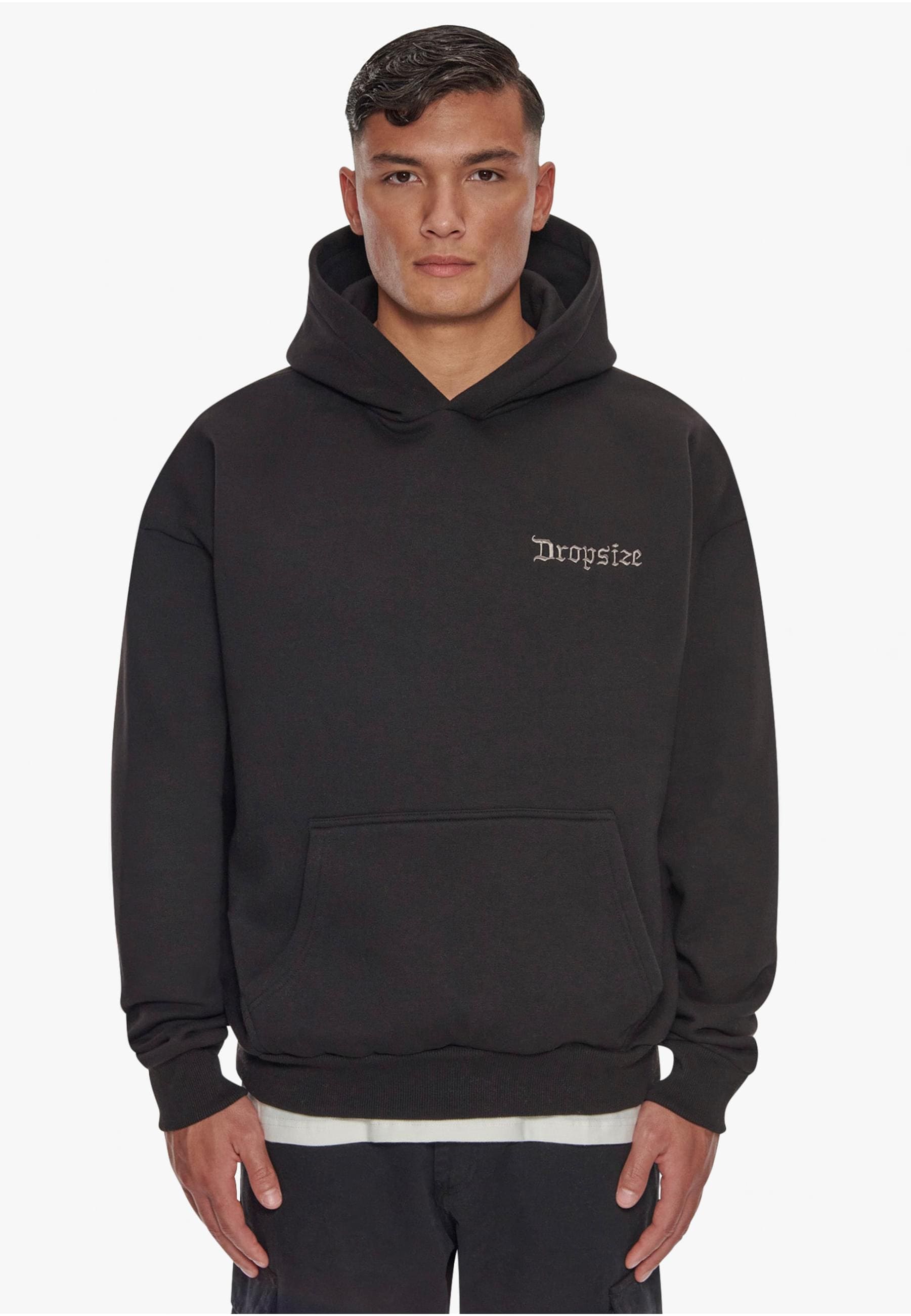 Dropsize Kapuzensweatshirt »Dropsize Herren Heavy Backlogo Hoodie«