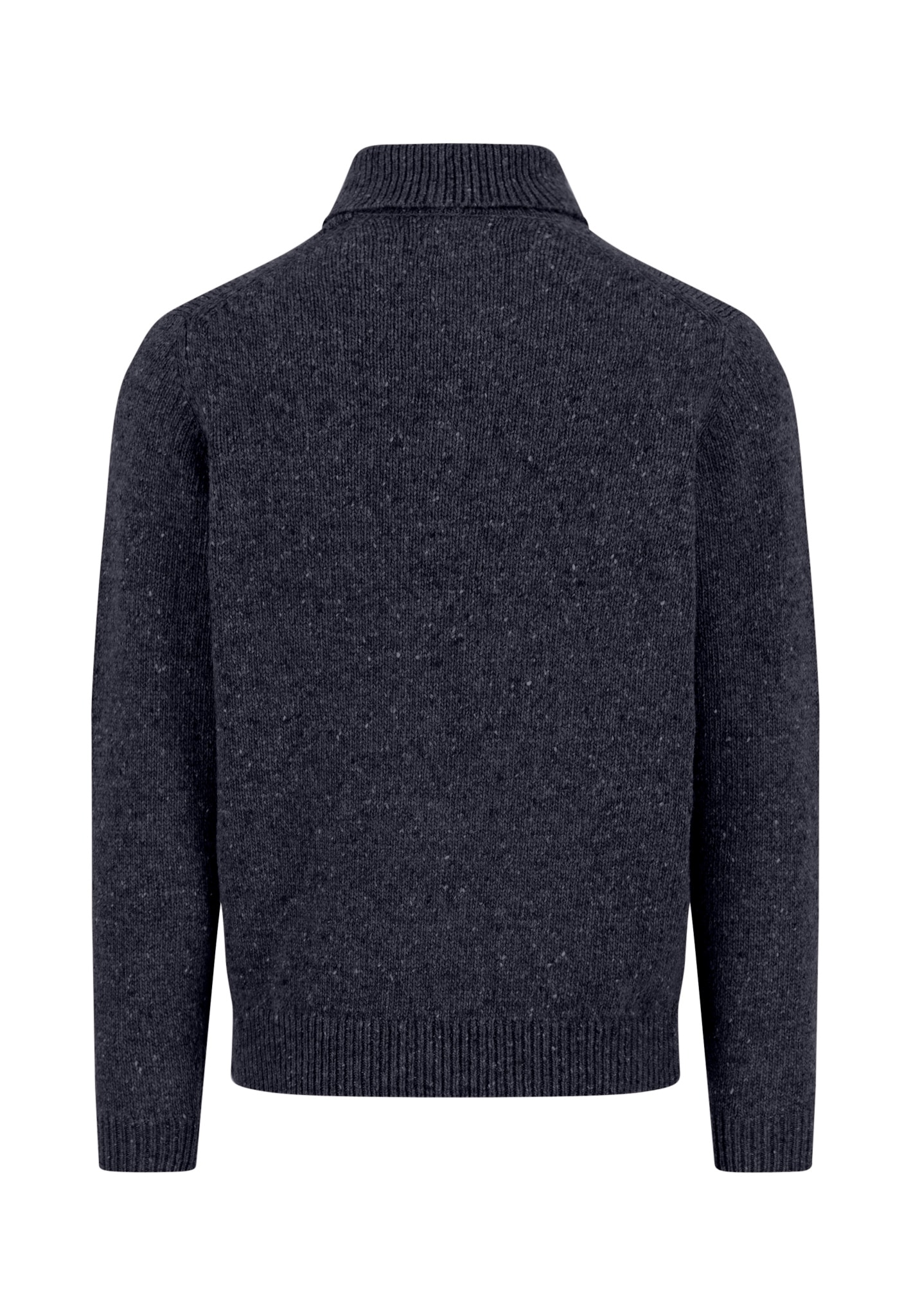 FYNCH-HATTON Rollkragenpullover, im Strick-Look meliert