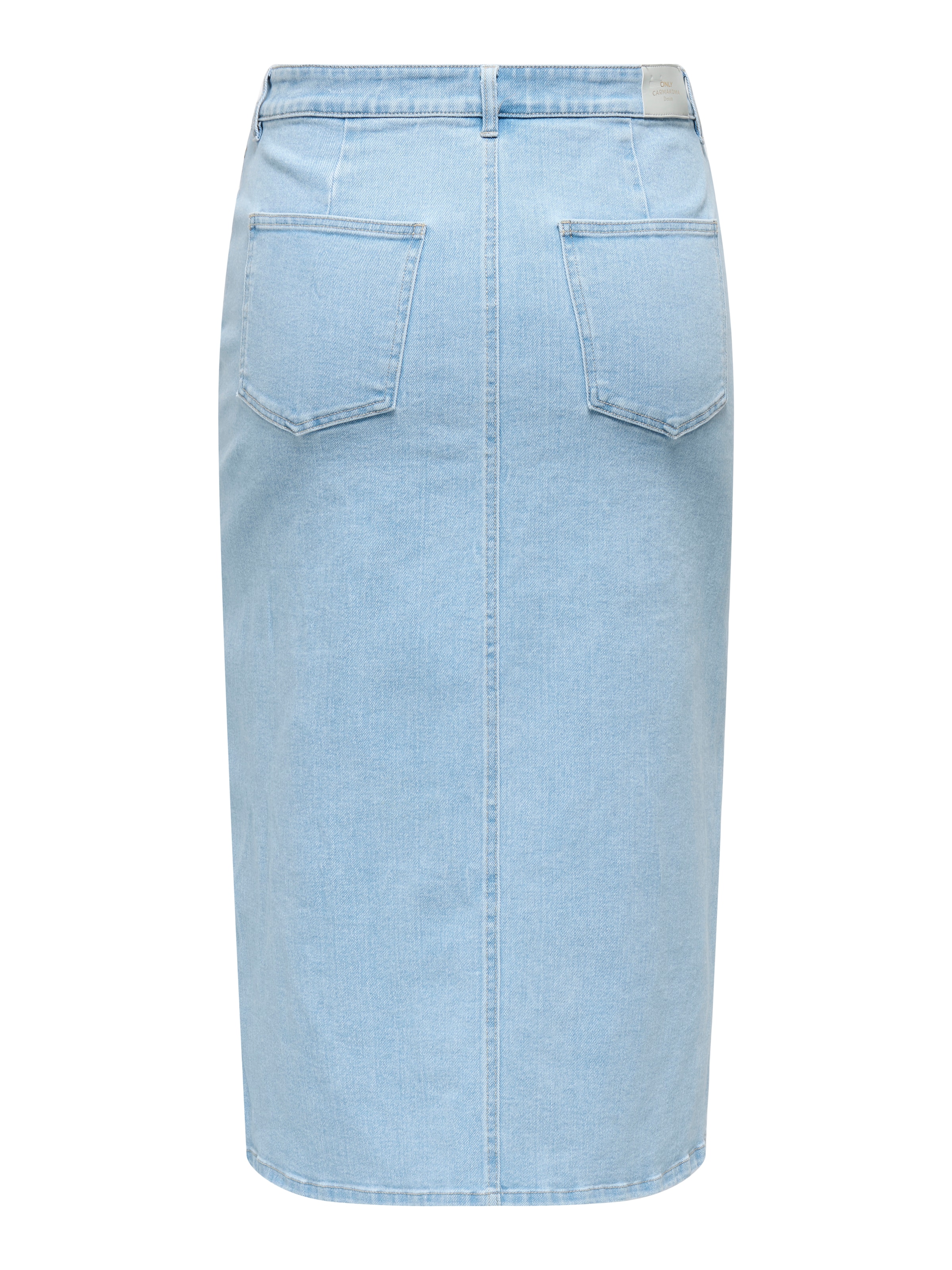 ONLY CARMAKOMA Jeansrock "CARSIRI FRONT SLIT SKIRT DNM GUA NOOS" günstig online kaufen