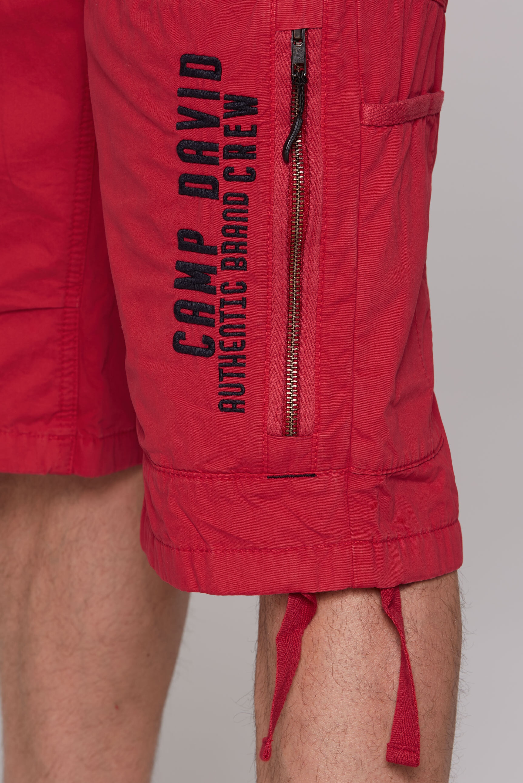 CAMP DAVID Shorts, aus Baumwolle