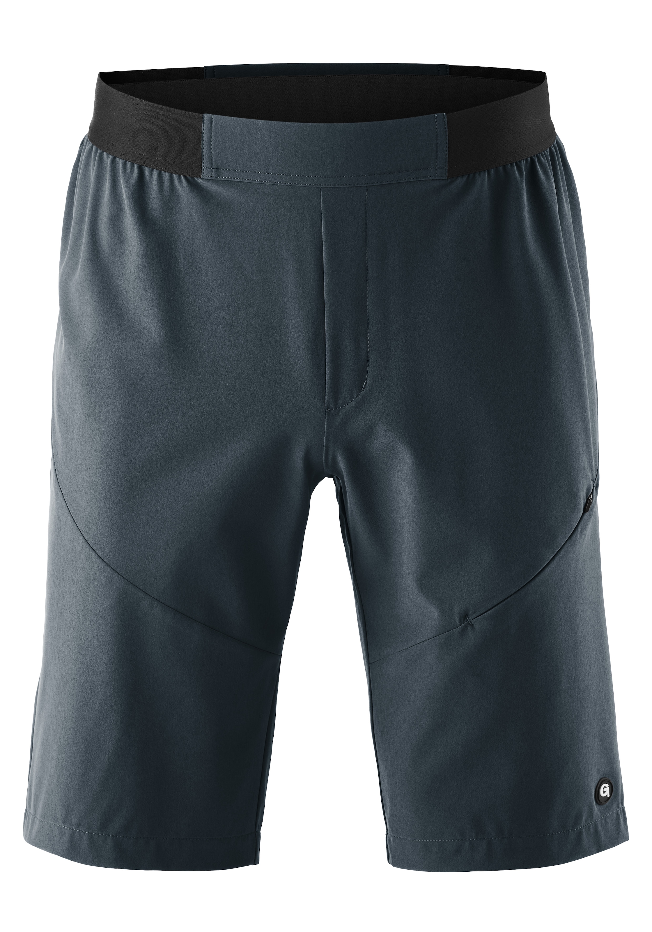 Gonso Fahrradhose »SIMPLITO«, Herren Bike-Shorts, leichte Radhose mit elastischem Bund und RV-Tasche
