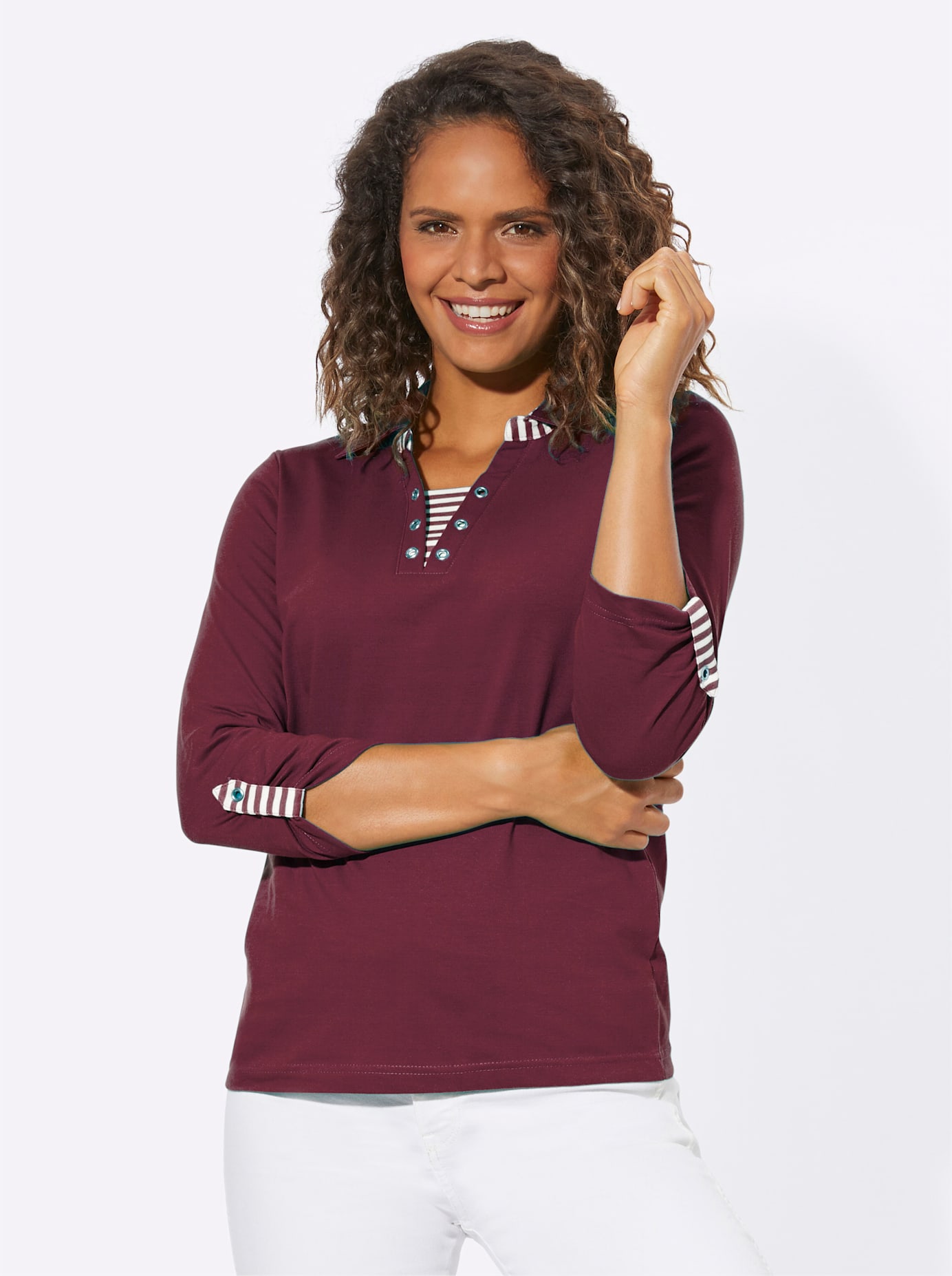 3/4-Arm-Shirt »Shirt«, (1 tlg.)
