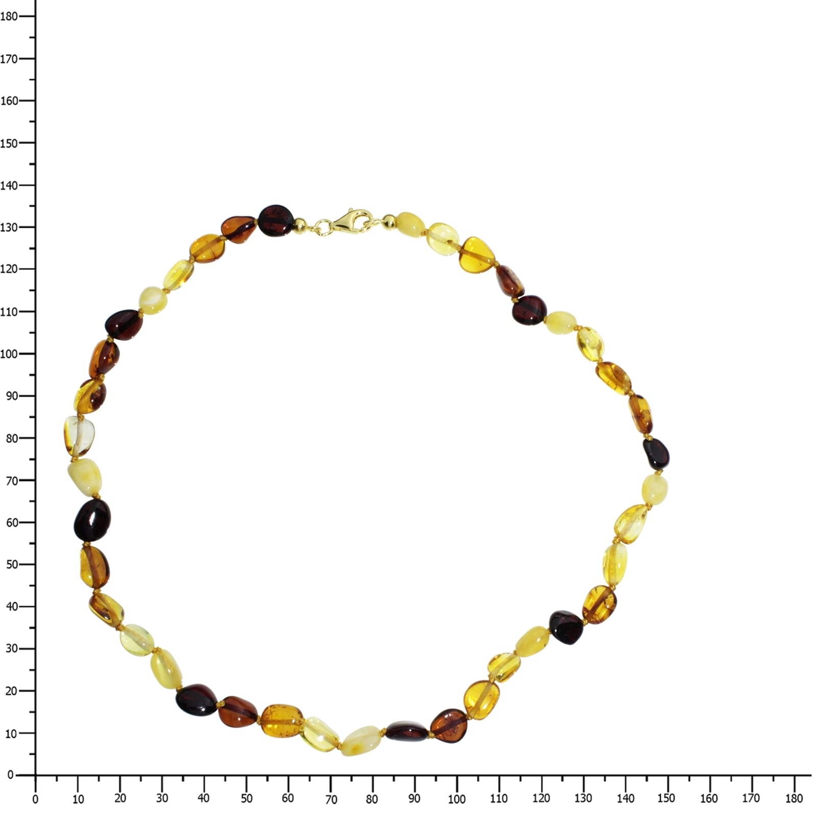 OSTSEE-SCHMUCK Gliederkette »Ostsee-Schmuck Kette Tocessa Kette Tocessa«, (1 tlg.)