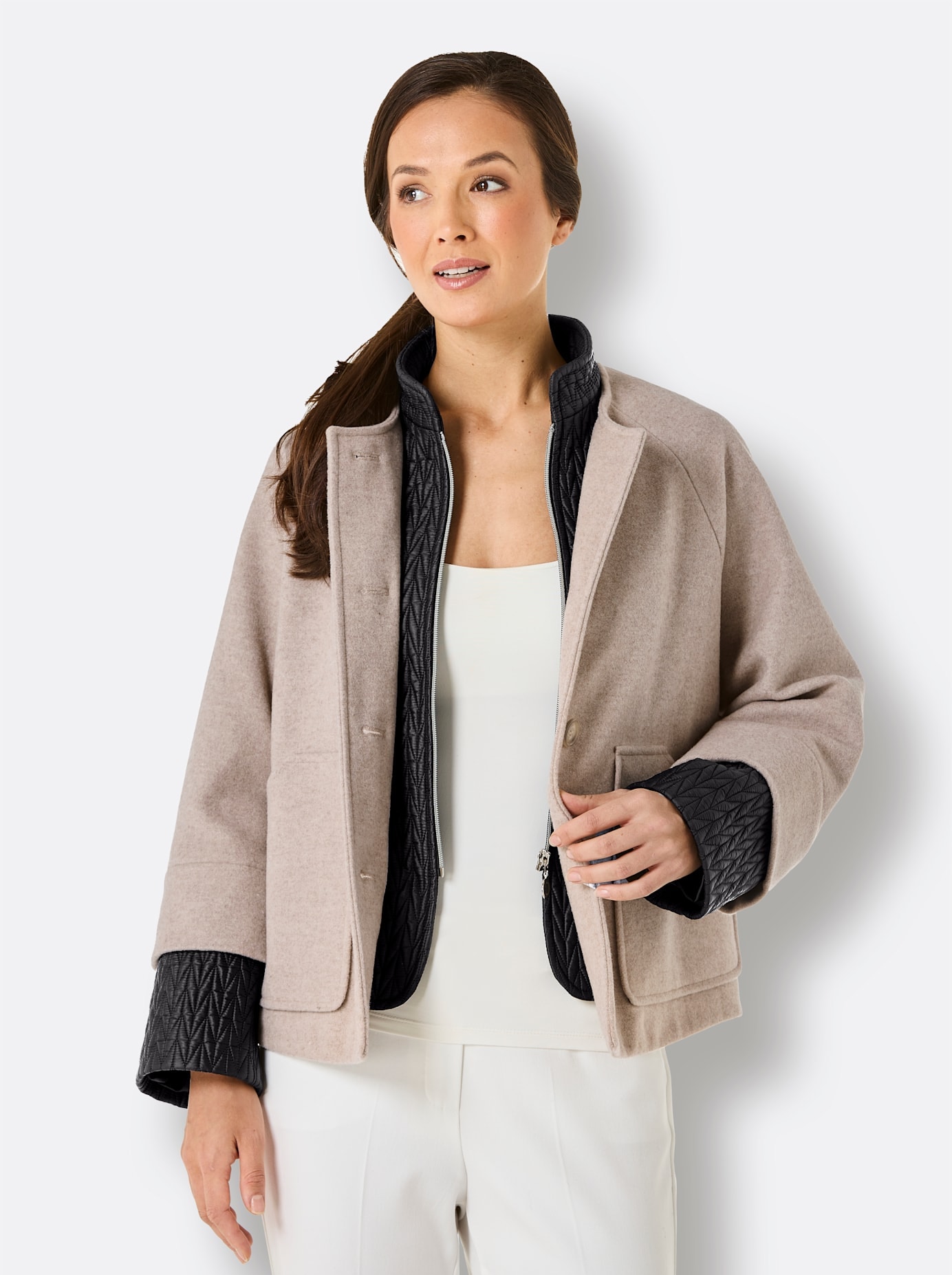 CREATION L PREMIUM Doppeljacke, ohne Kapuze