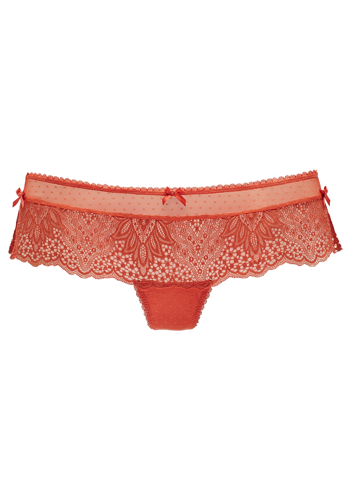 Vivance Stringpanty, aus extravaganter Spitze mit seitlichen Schlitzen