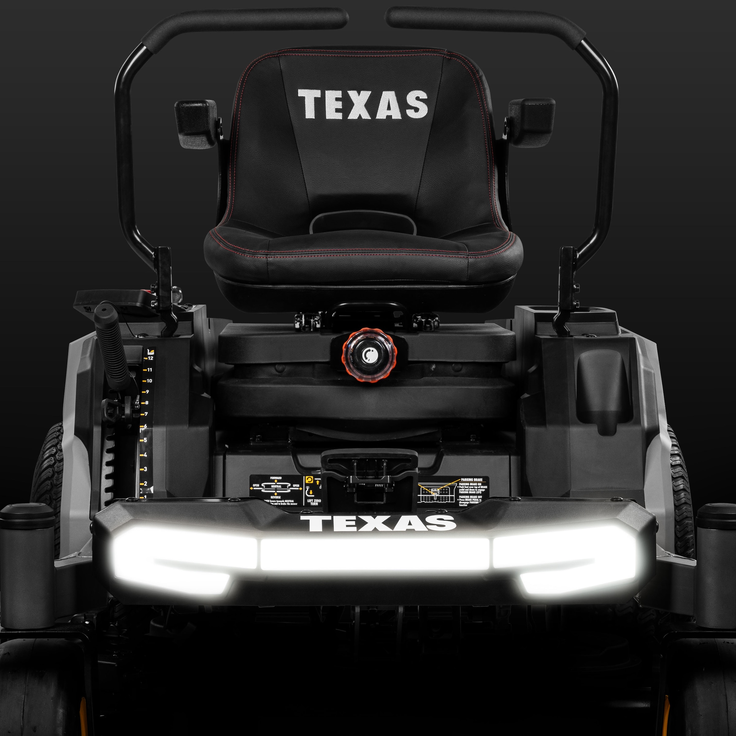 Texas Akku-Rasentraktor »Epsilon ZT13700Li« 72 V Akku, 12 Schnitthöhen