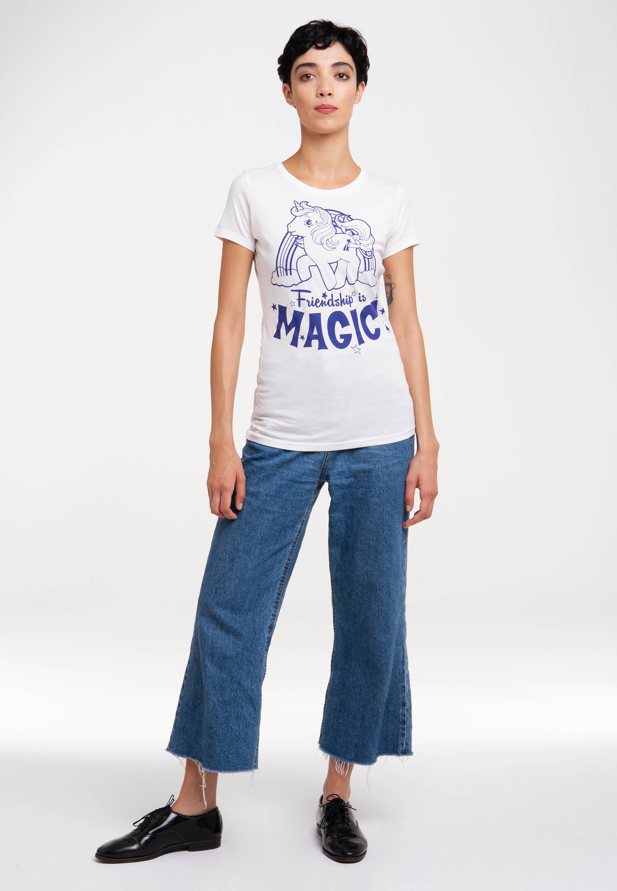LOGOSHIRT T-Shirt »My Little Pony - Friendship Is Magic«, mit großem Frontdruck