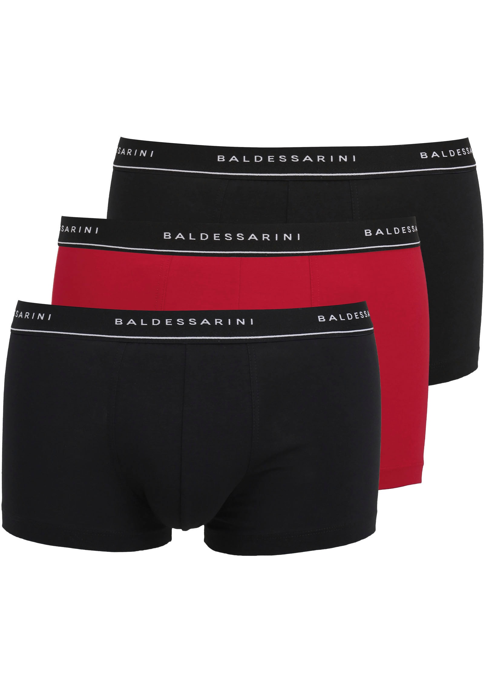 BALDESSARINI Retro Pants »Short Pants 3er Pack«, (Set, 3 St., 3 Tlg.), mit Logo-Bund