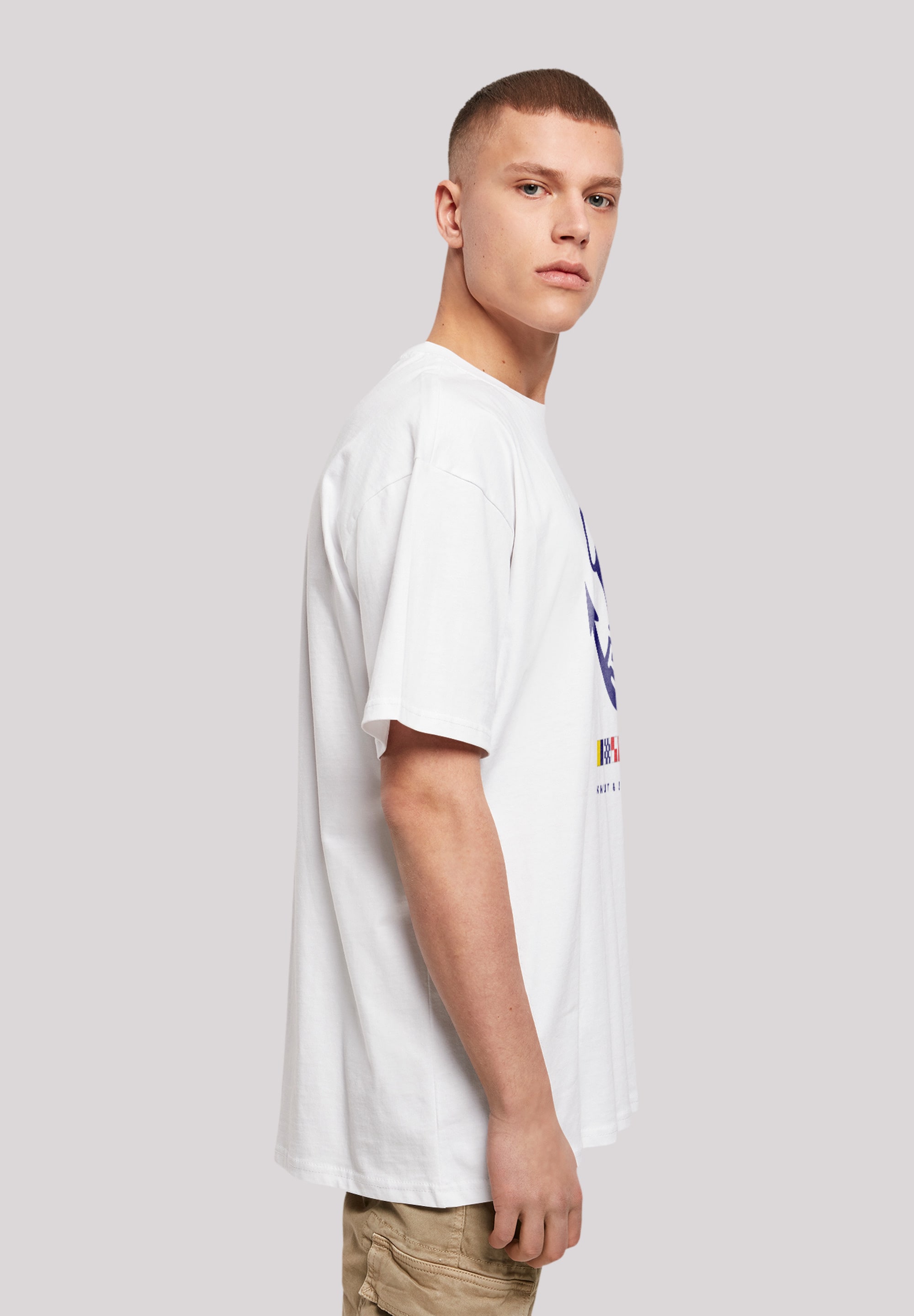 F4NT4STIC T-Shirt »Knut & Jan Hamburg Logo«, Print