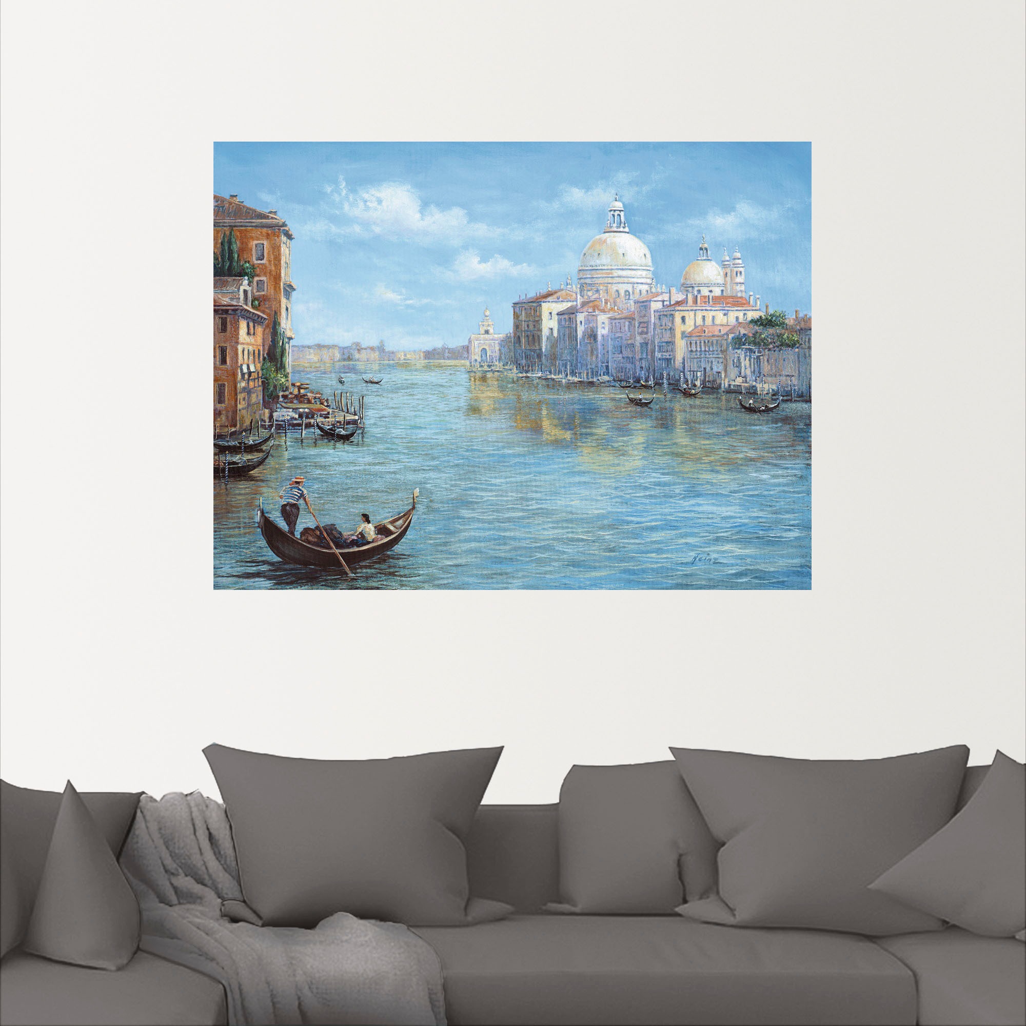 Artland Wandbild "Venedig", Europa, (1 St.), als Leinwandbild, Poster, Wand günstig online kaufen