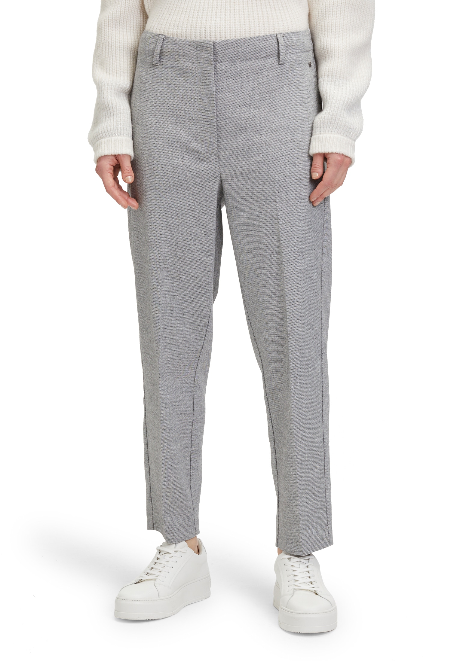 Betty&Co Stoffhose "Betty & Co Damen Stoffhose mit Bundfalten", Material günstig online kaufen
