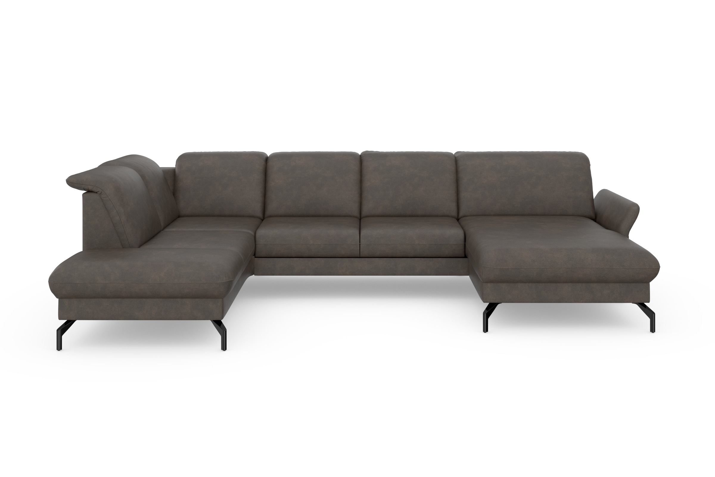 sit&more Wohnlandschaft "Fashion U-Form" wahlweise mit Kopfteilverstellung, günstig online kaufen