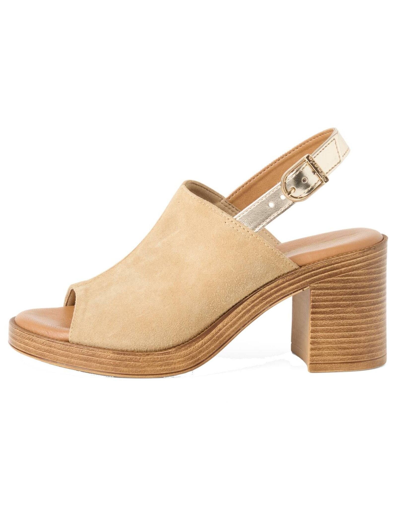 Tamaris High-Heel-Sandalette "Tamaris Sandalen Veloursleder/Synthetik" günstig online kaufen