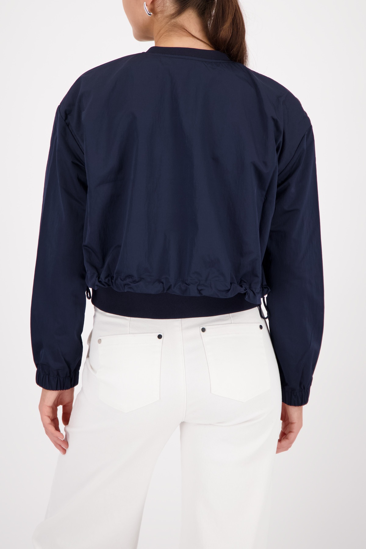 Monari Kurzjacke ohne Kapuze Regular fit mit Rundhalsausschnitt günstig online kaufen