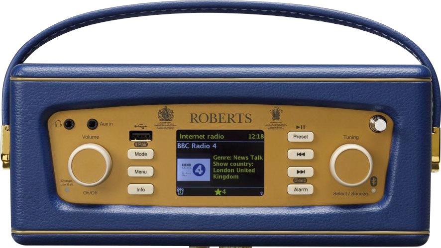 ROBERTS RADIO Internet-Radio »Revival iStream3L«, (Bluetooth-WLAN Internetradio-Digitalradio (DAB+)-FM-Tuner mit RDS)