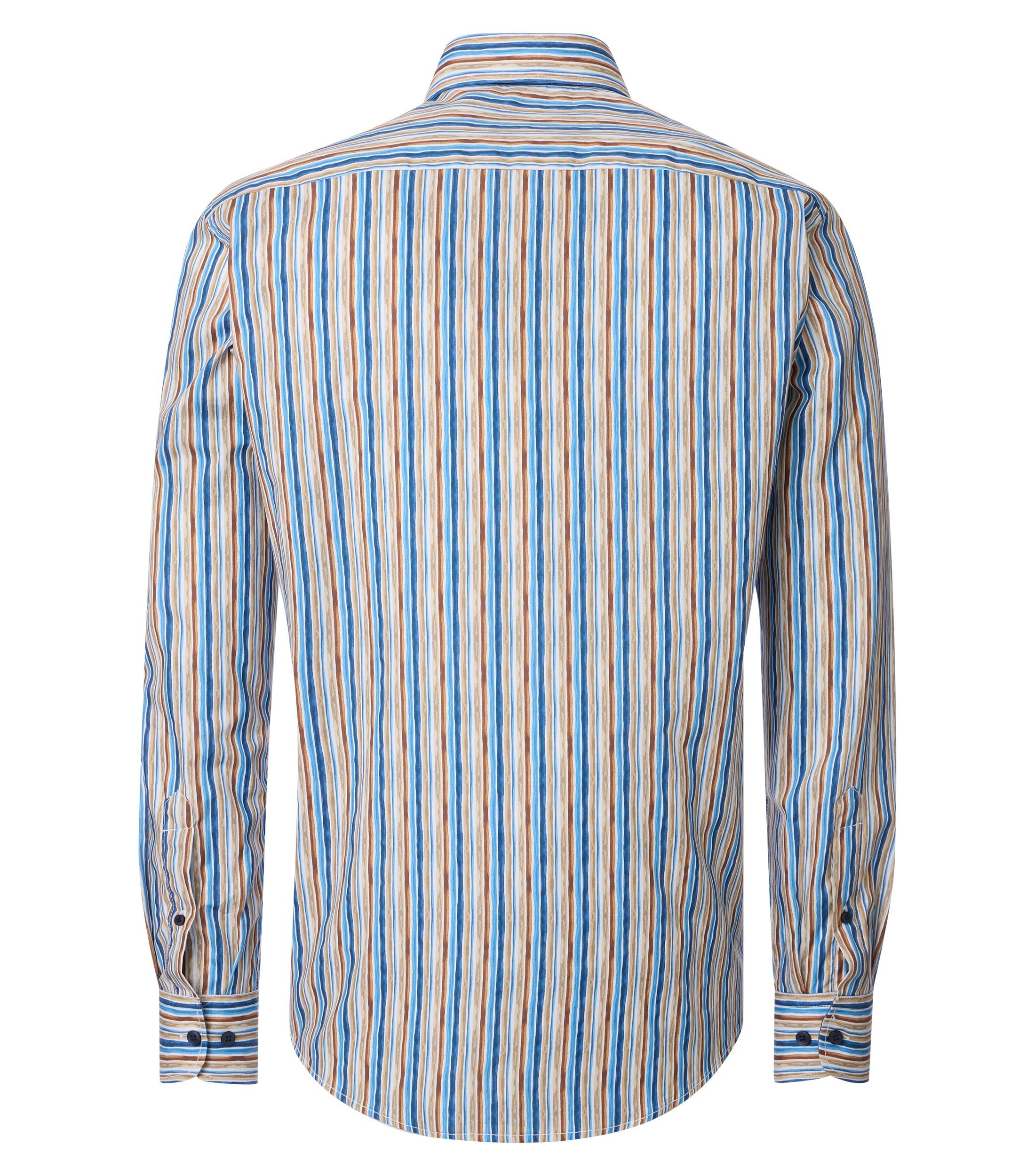 CASAMODA Langarmhemd "CASAMODA Freizeithemd gestreift" günstig online kaufen