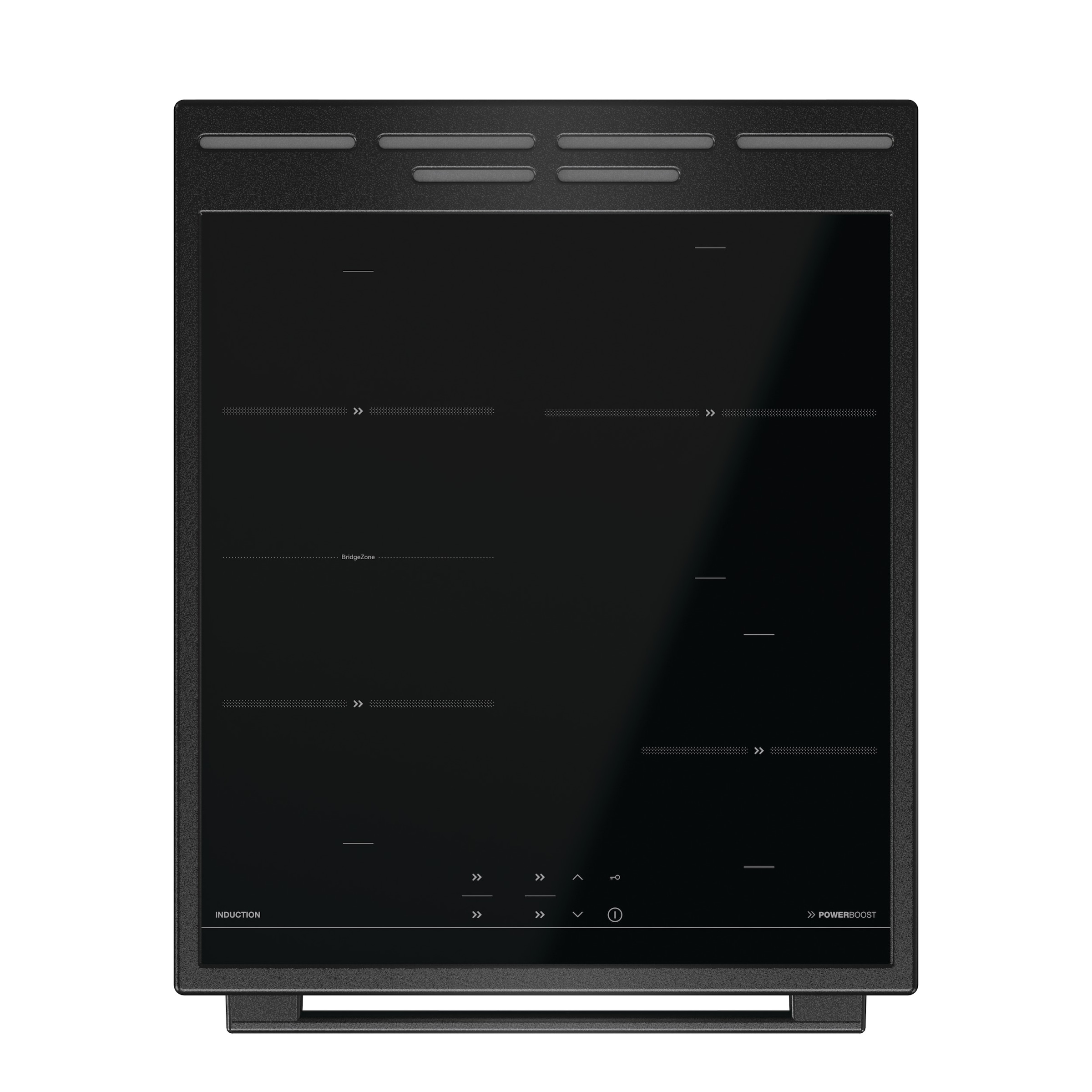 GORENJE Induktions-Standherd »MEKIS510IB« mit 1-fach-Teleskopauszug Aqua Clean 1 Stk. tlg. Pizzafunktion mit 275 °C – perfekt für Pizza, Focaccia und mehr!