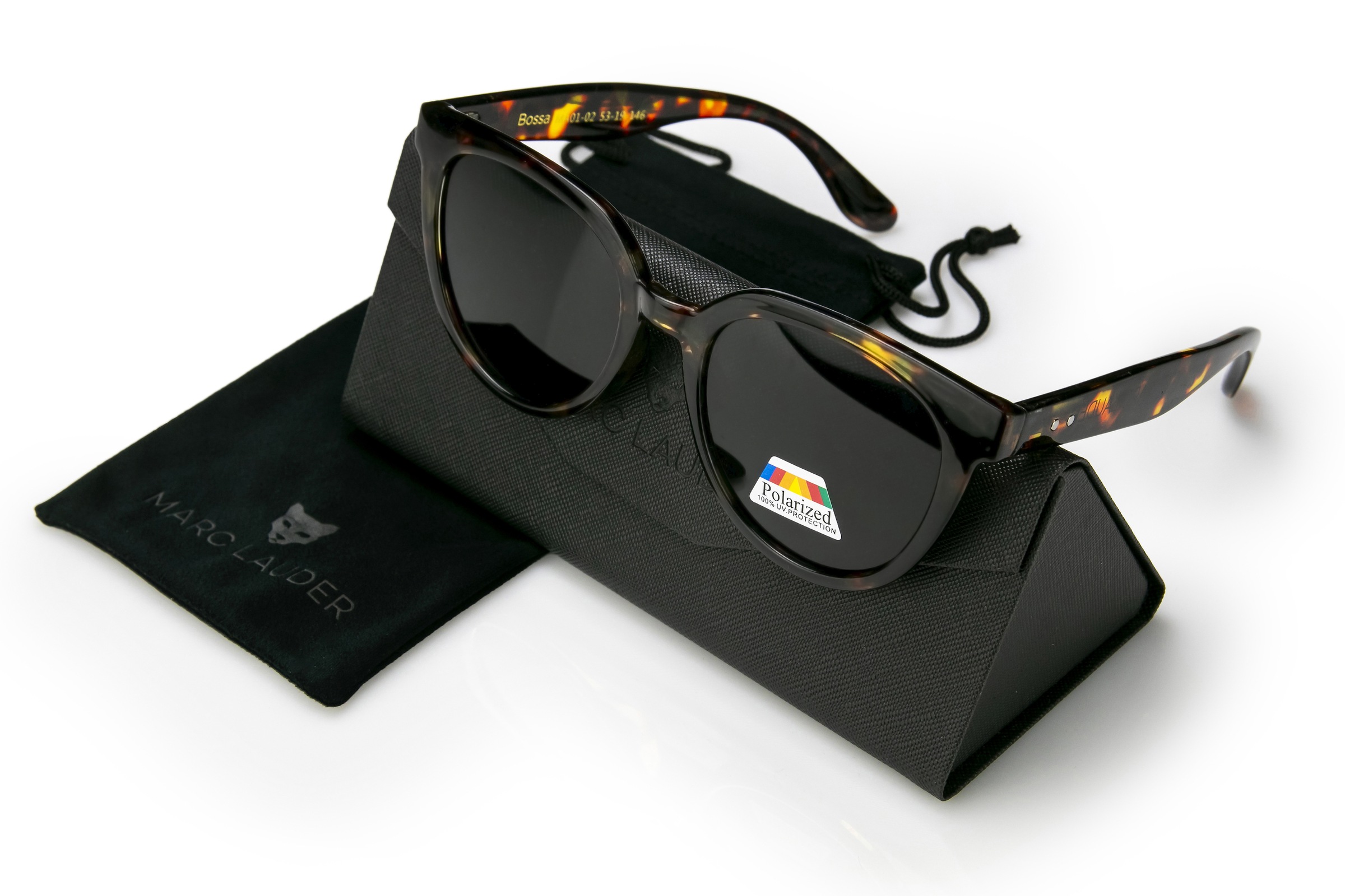 MARC LAUDER Sonnenbrille »MA01-02« 3: dark glass, strong solar luminosity